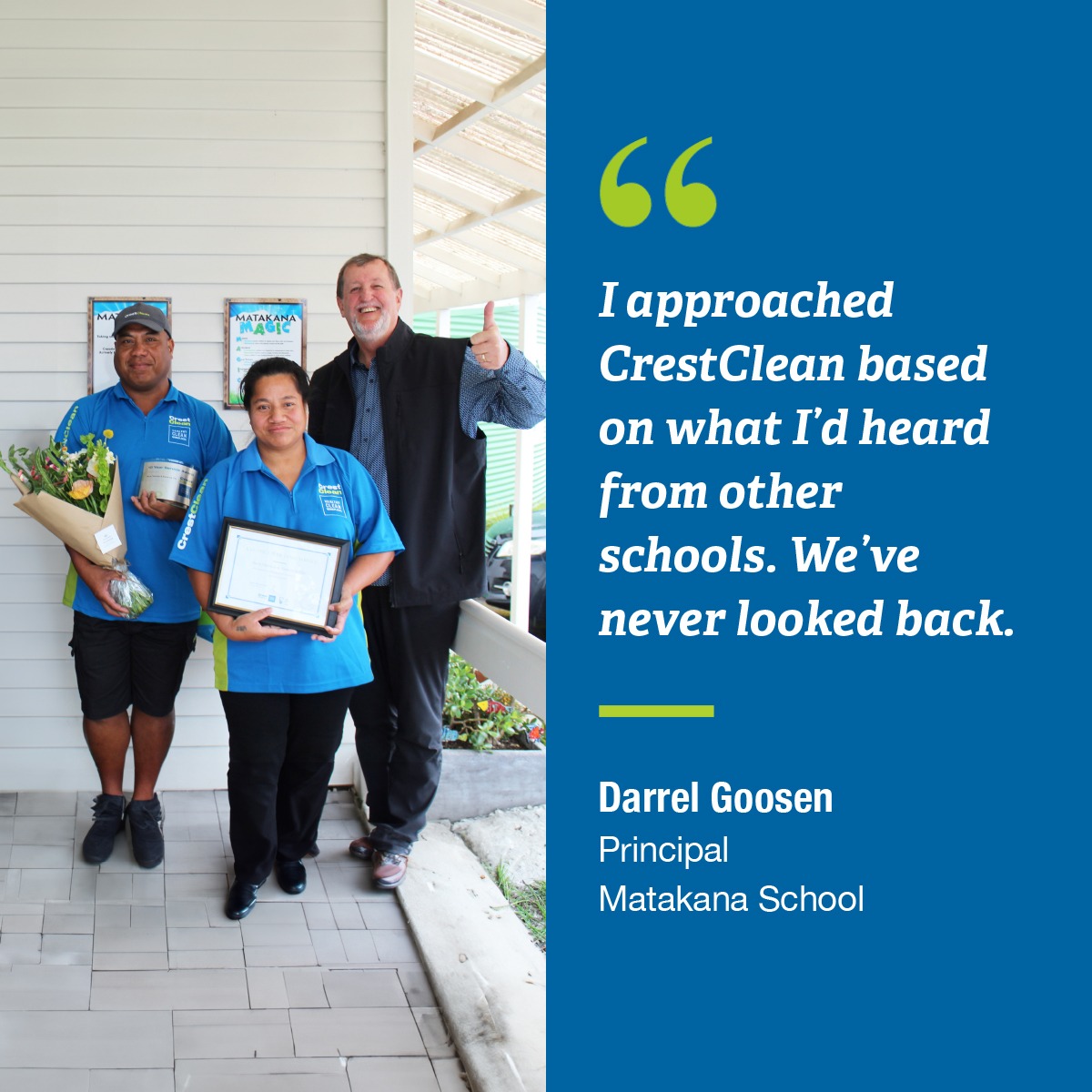CrestClean Commercial Cleaning Facebook ad