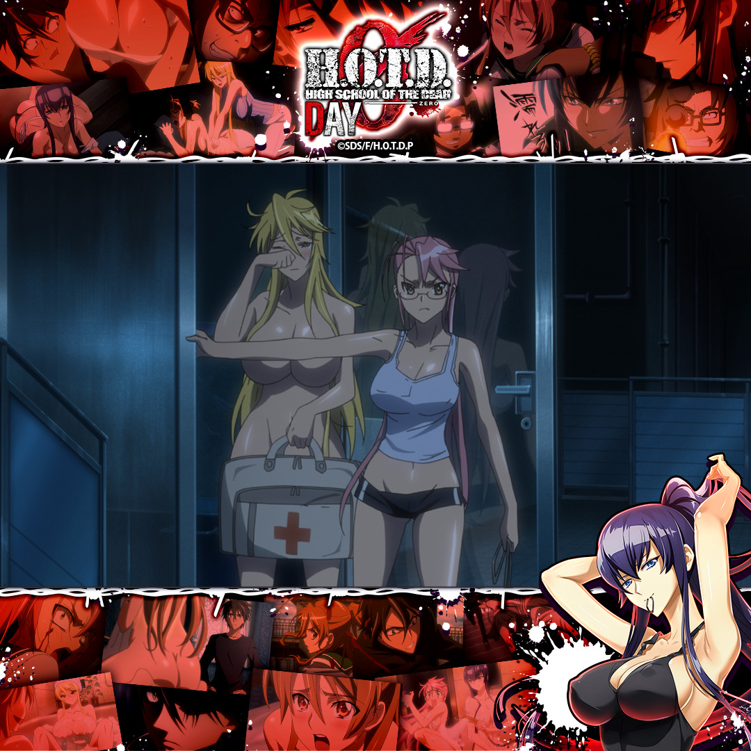 High School of the Dead Day 0 Facebook ad
