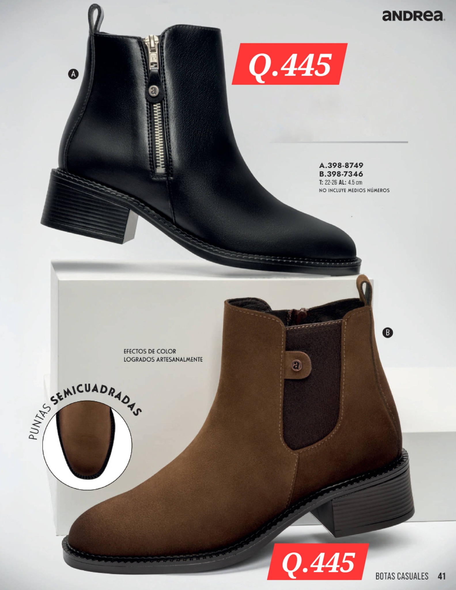 Impo CLZ Facebook ad: Botines para Dama