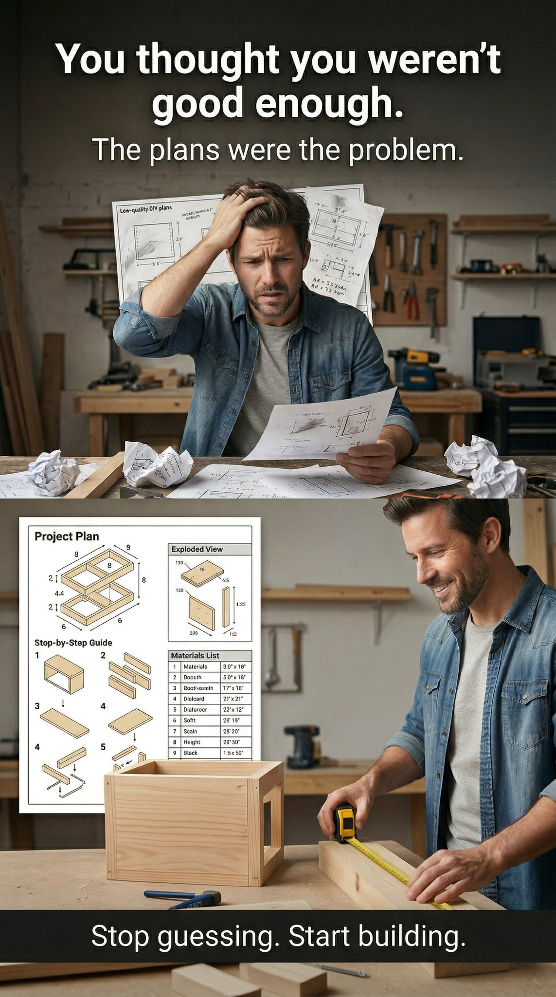 Master Crafts DIY Facebook ad