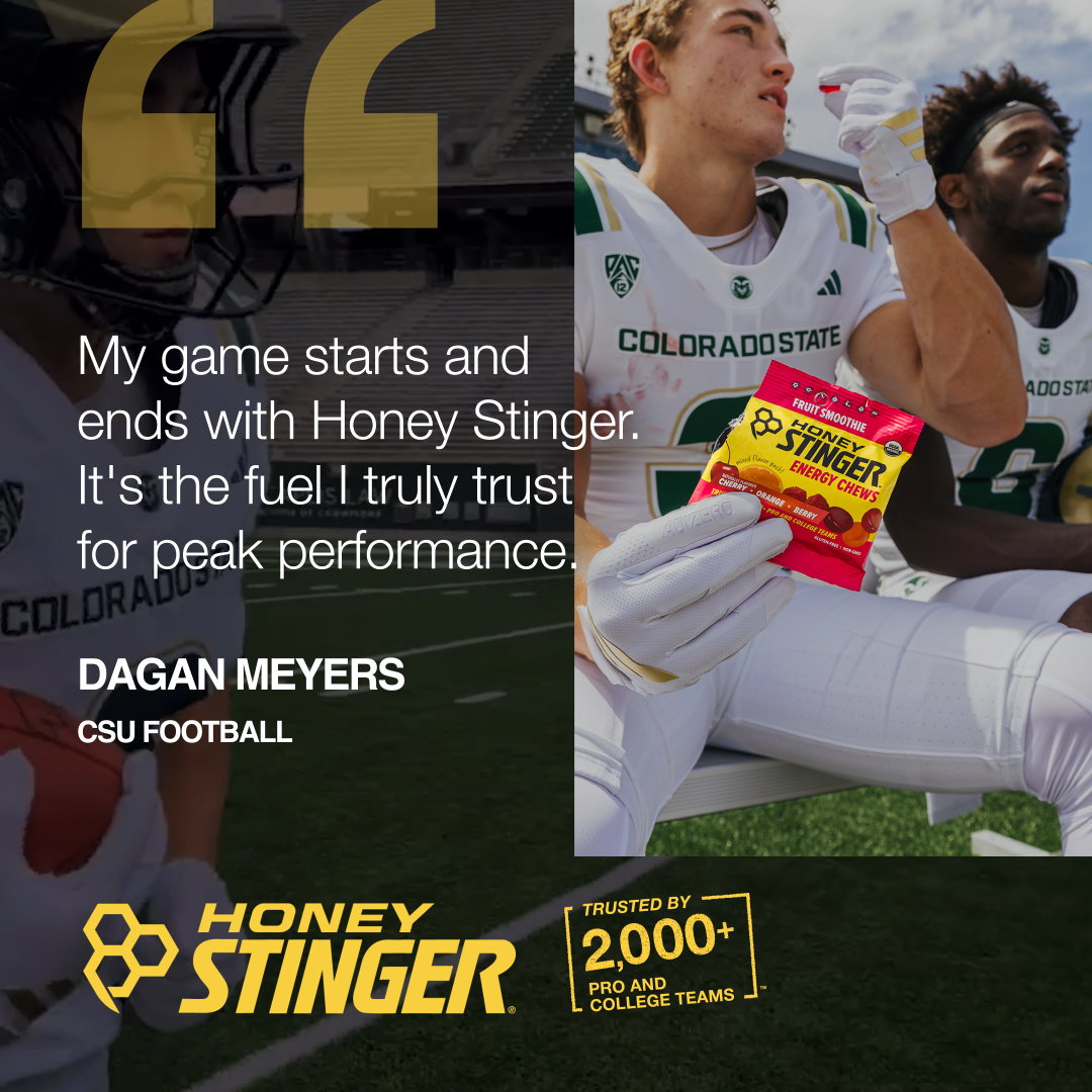 Honey Stinger Facebook ad: The Fuel Teams Trust