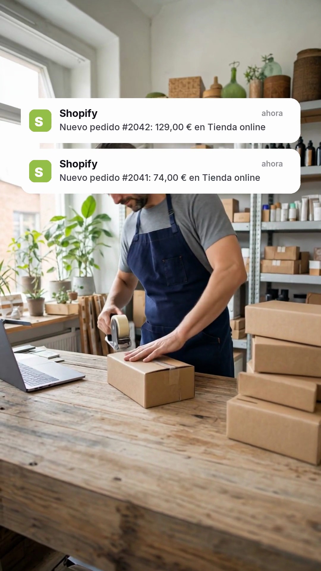 trycrush.ai Facebook ad: Autopilot ha traído 96 pedidos esta semana