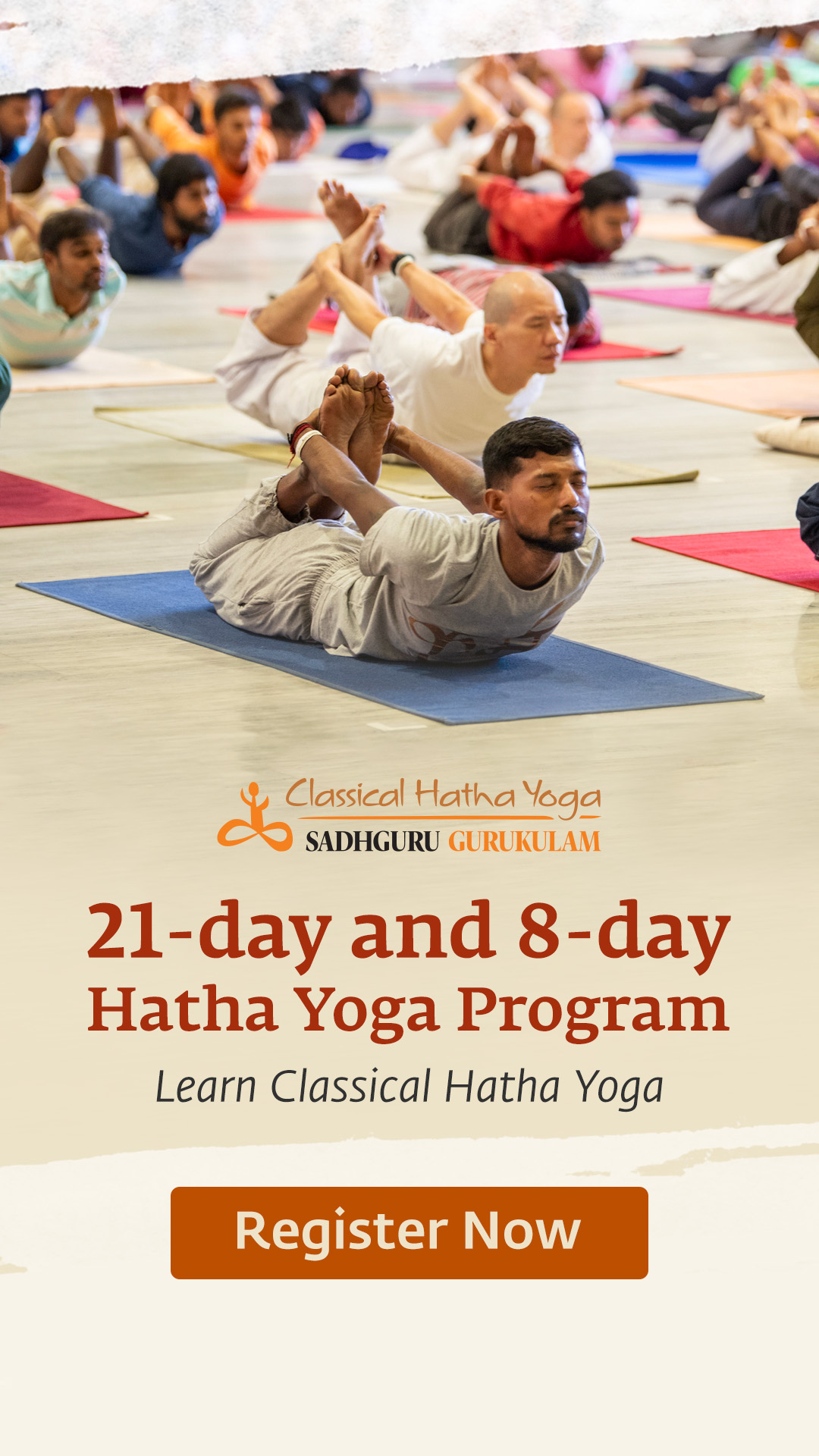 Isha Foundation Facebook ad