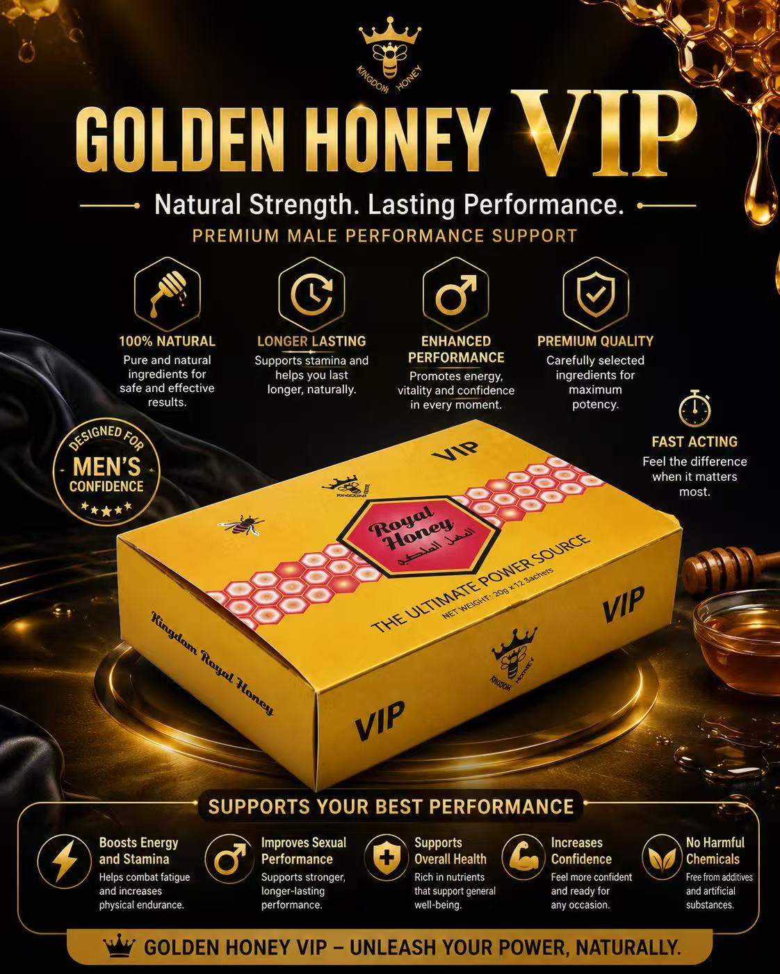 Lumei International Trade Co., Ltd. Facebook ad: Golden Honey VIP | Direct Wholesale Supply