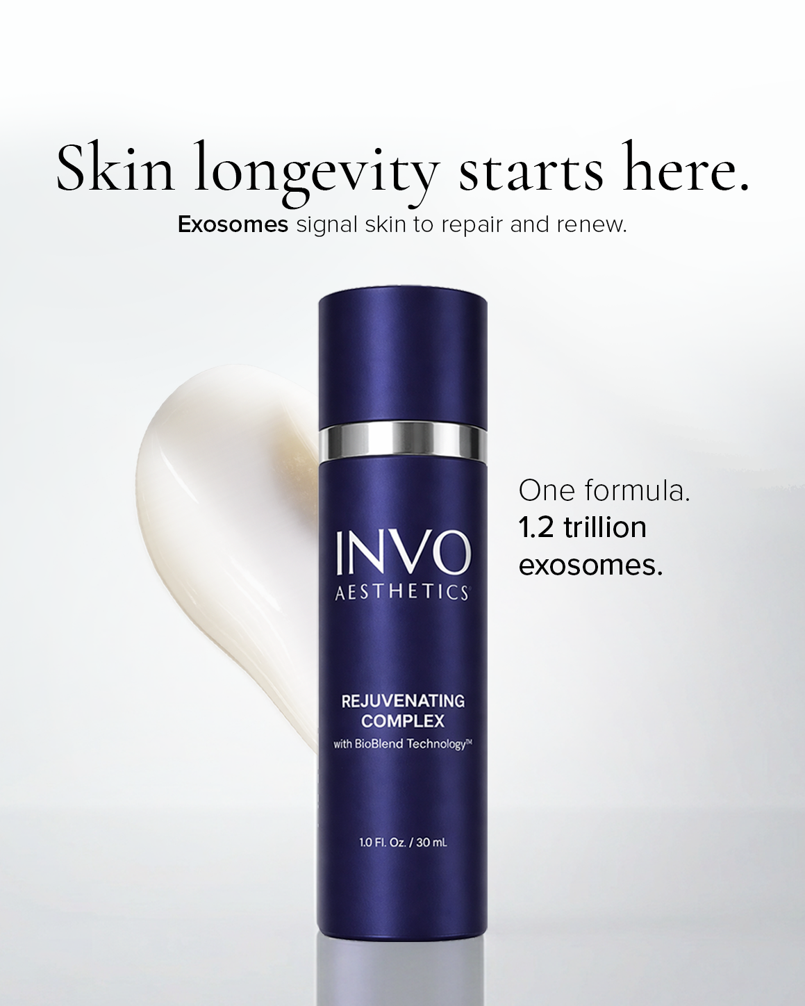 INVO Aesthetics Facebook ad from Apr 7, 2026