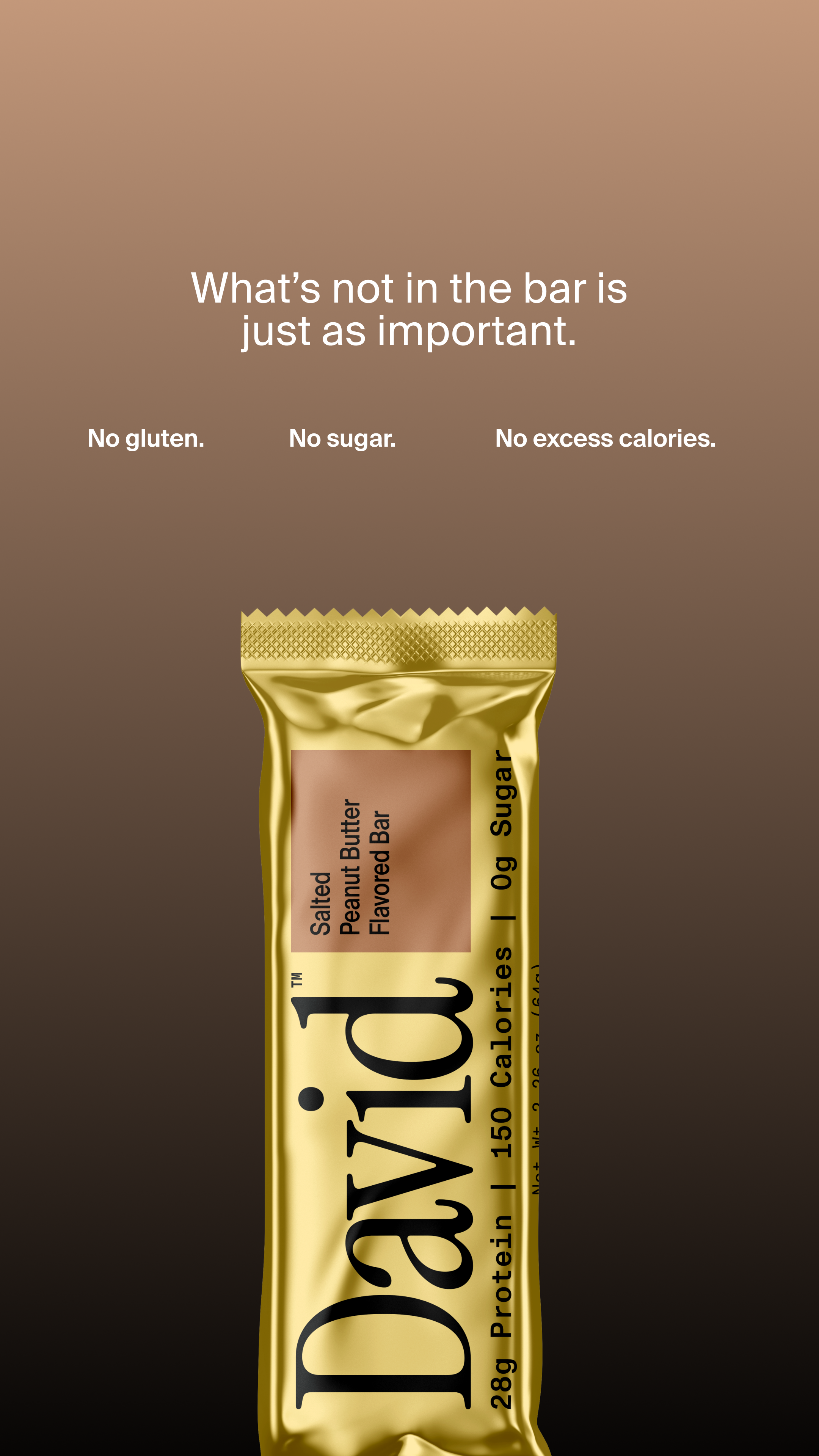 David Protein Facebook ad