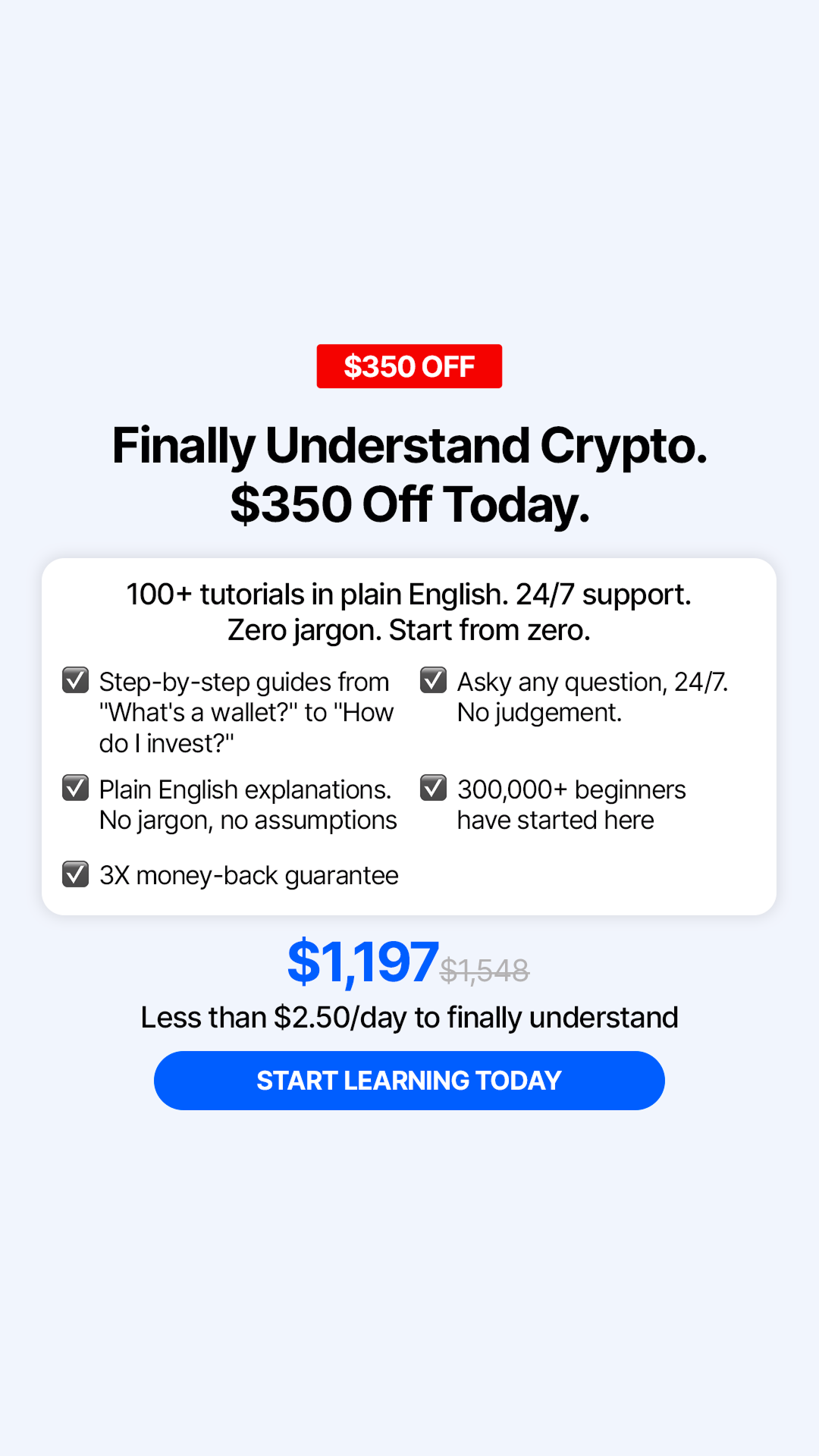 Cryptonary Facebook ad