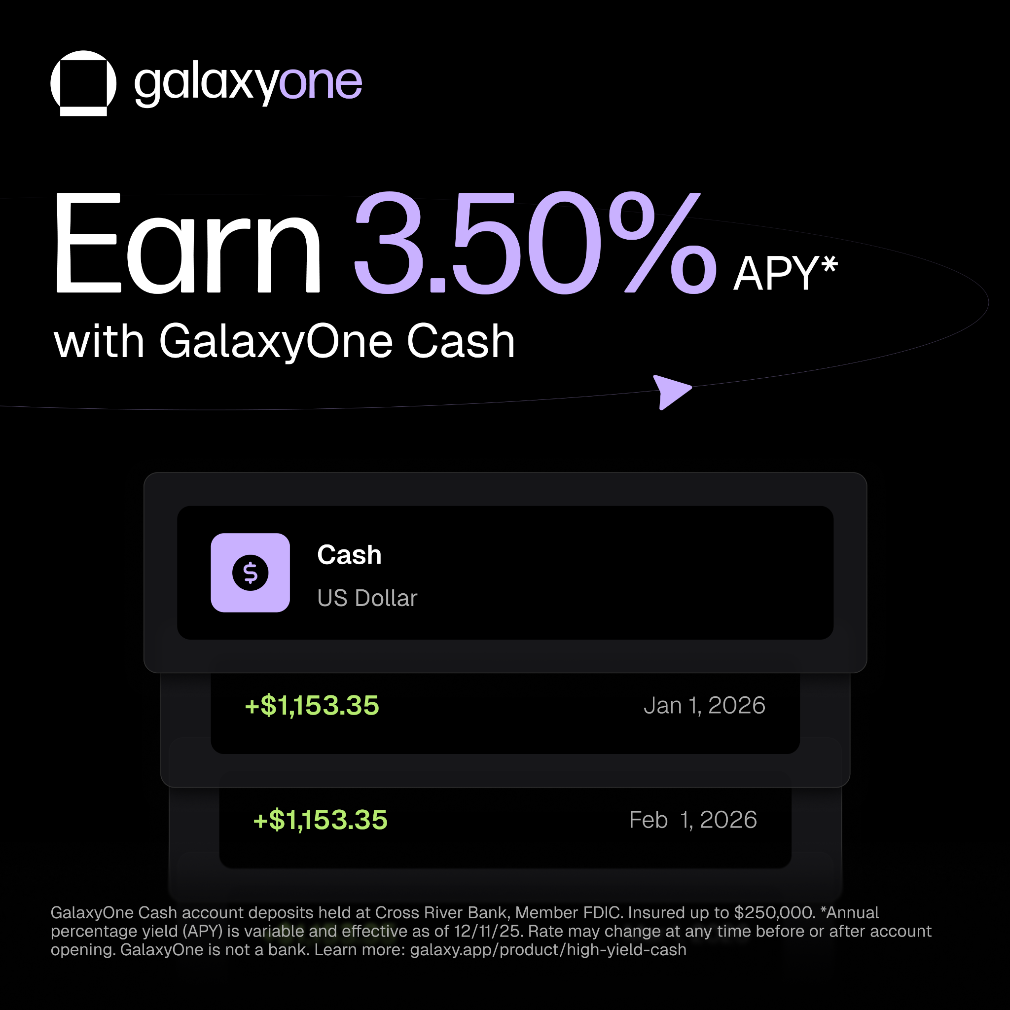 GalaxyOne Facebook ad
