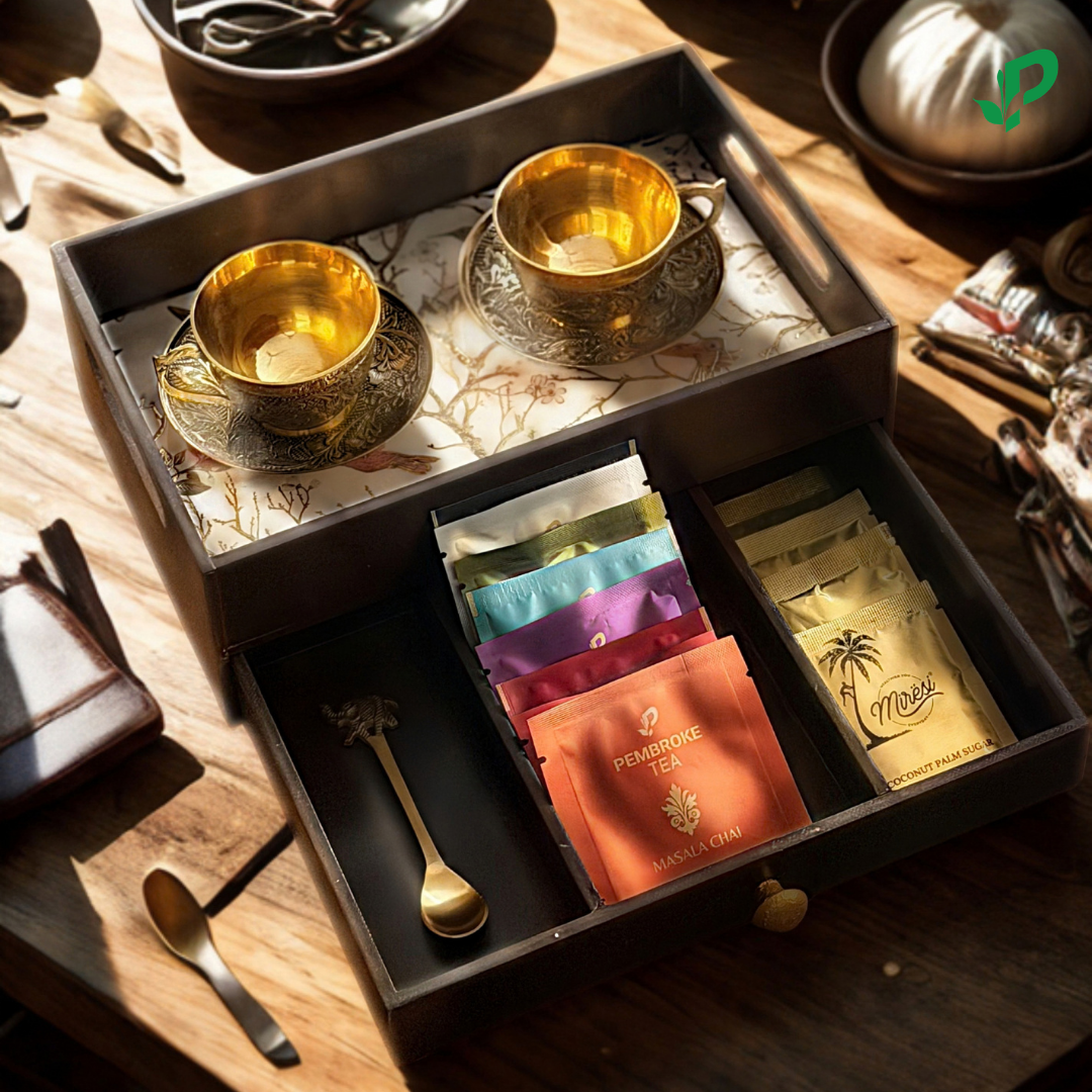 Pembroke Tea Facebook ad: Chat with us