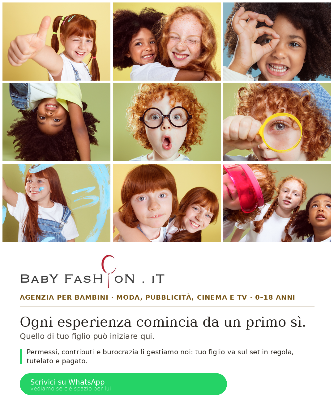 Baby Fashion.it Facebook ad