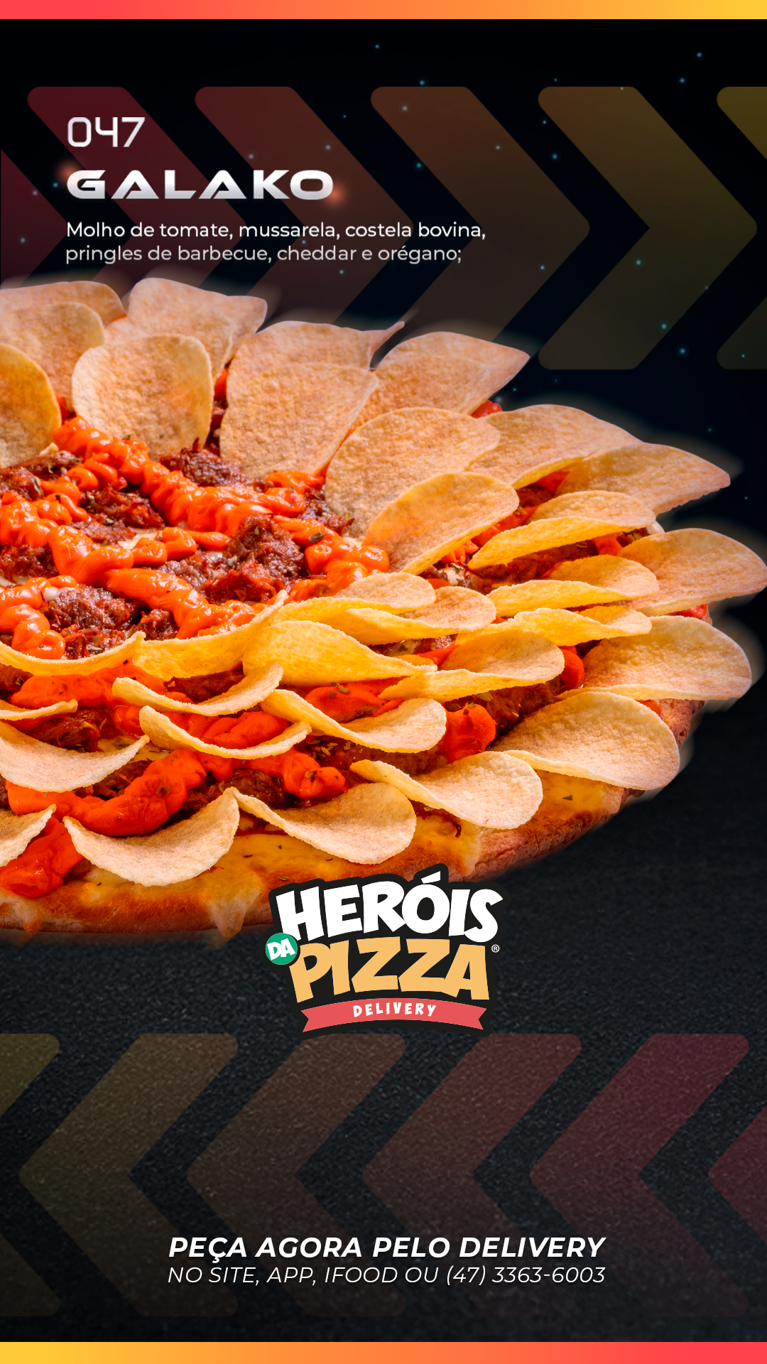 Heróis da Pizza - Delivery Facebook ad
