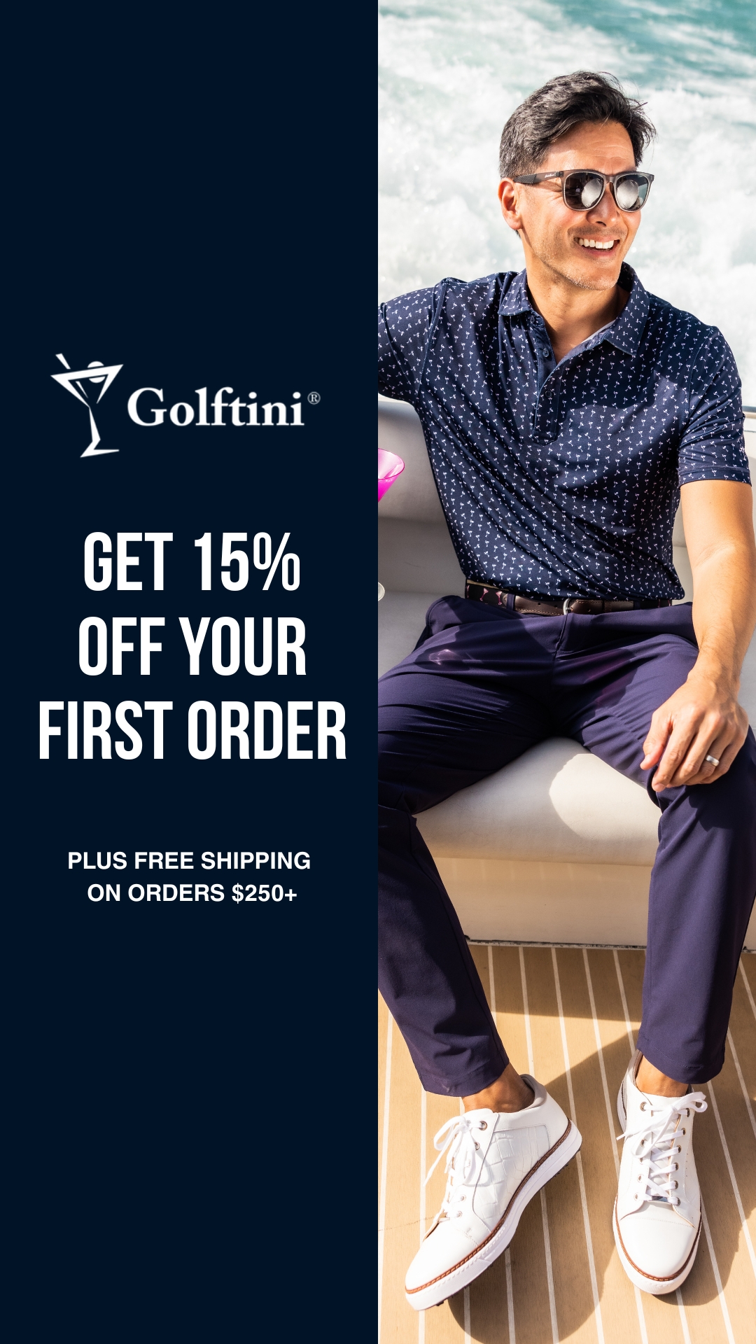 Golftini Facebook ad