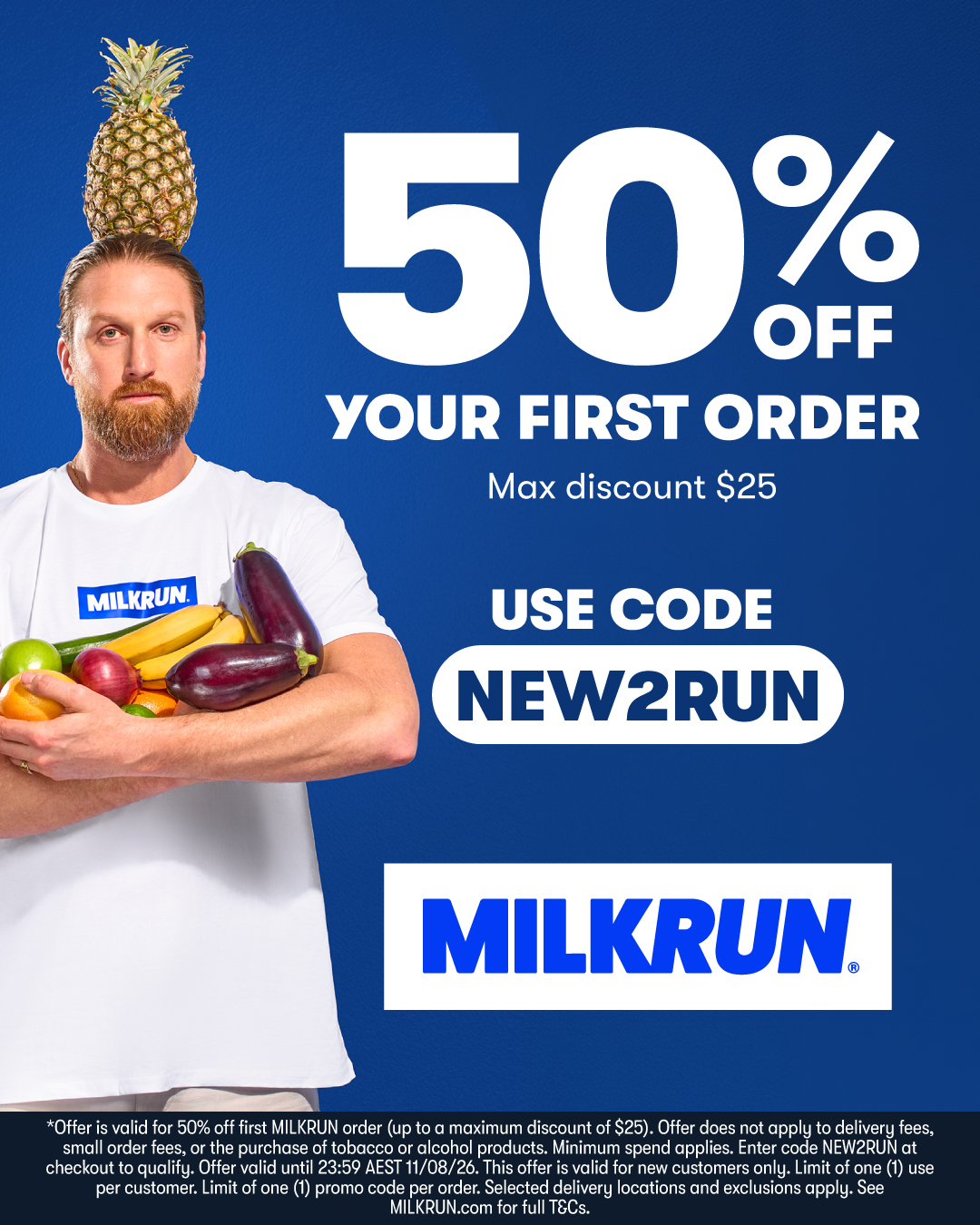 MILKRUN Facebook ad