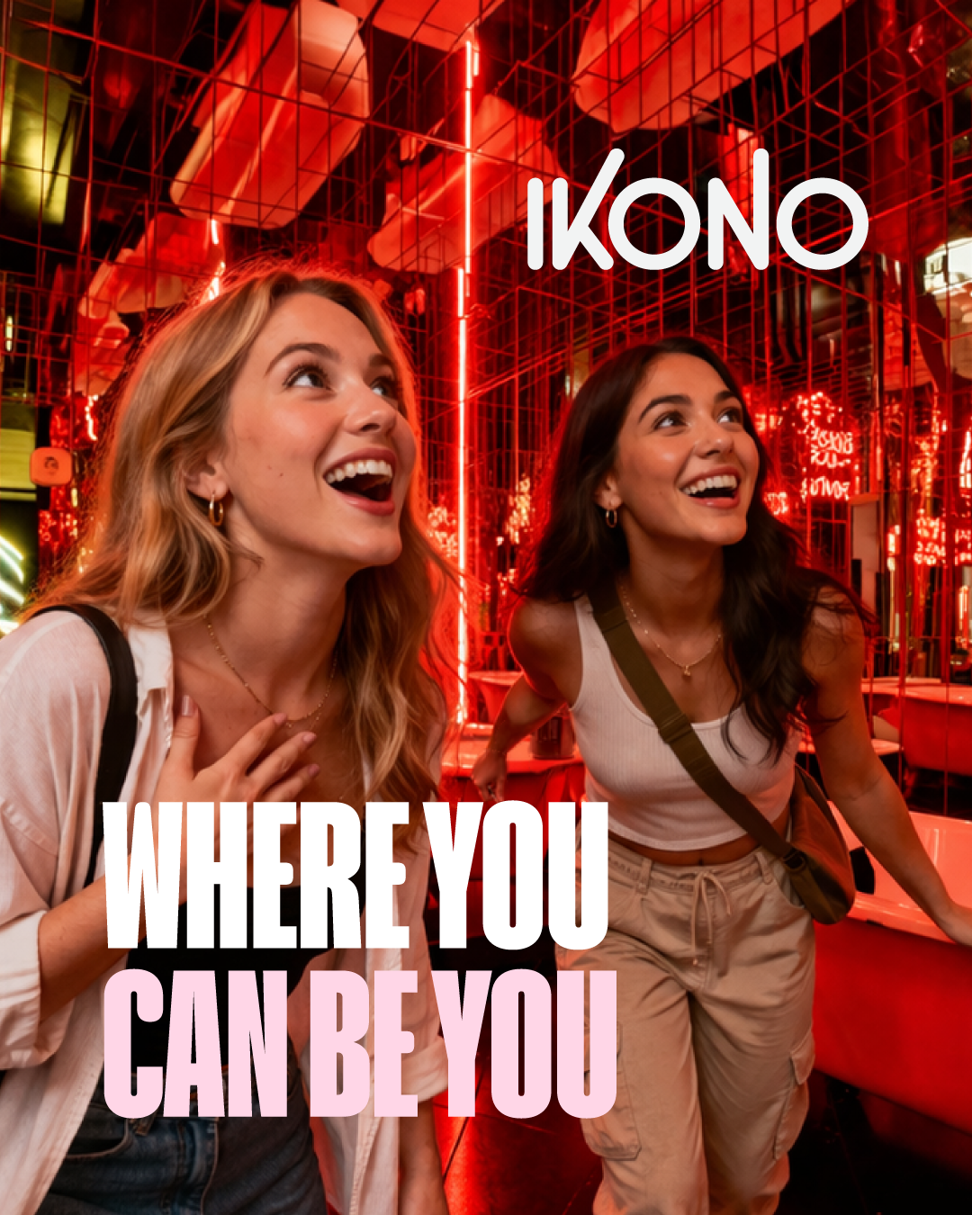 IKONO España Facebook ad: La experiencia inmersiva más divertida de Madrid