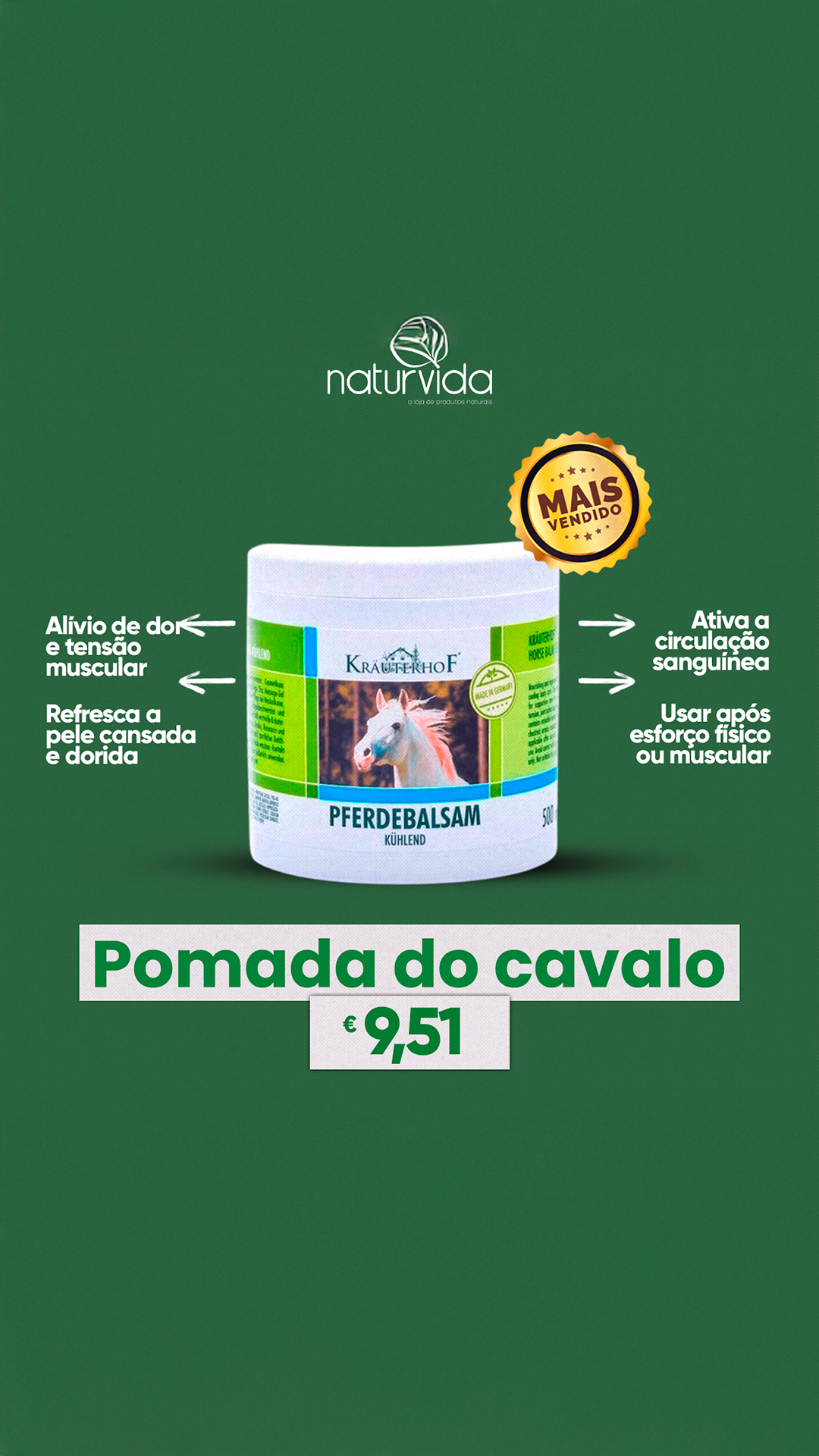 Naturvida - Produtos Naturais Facebook ad
