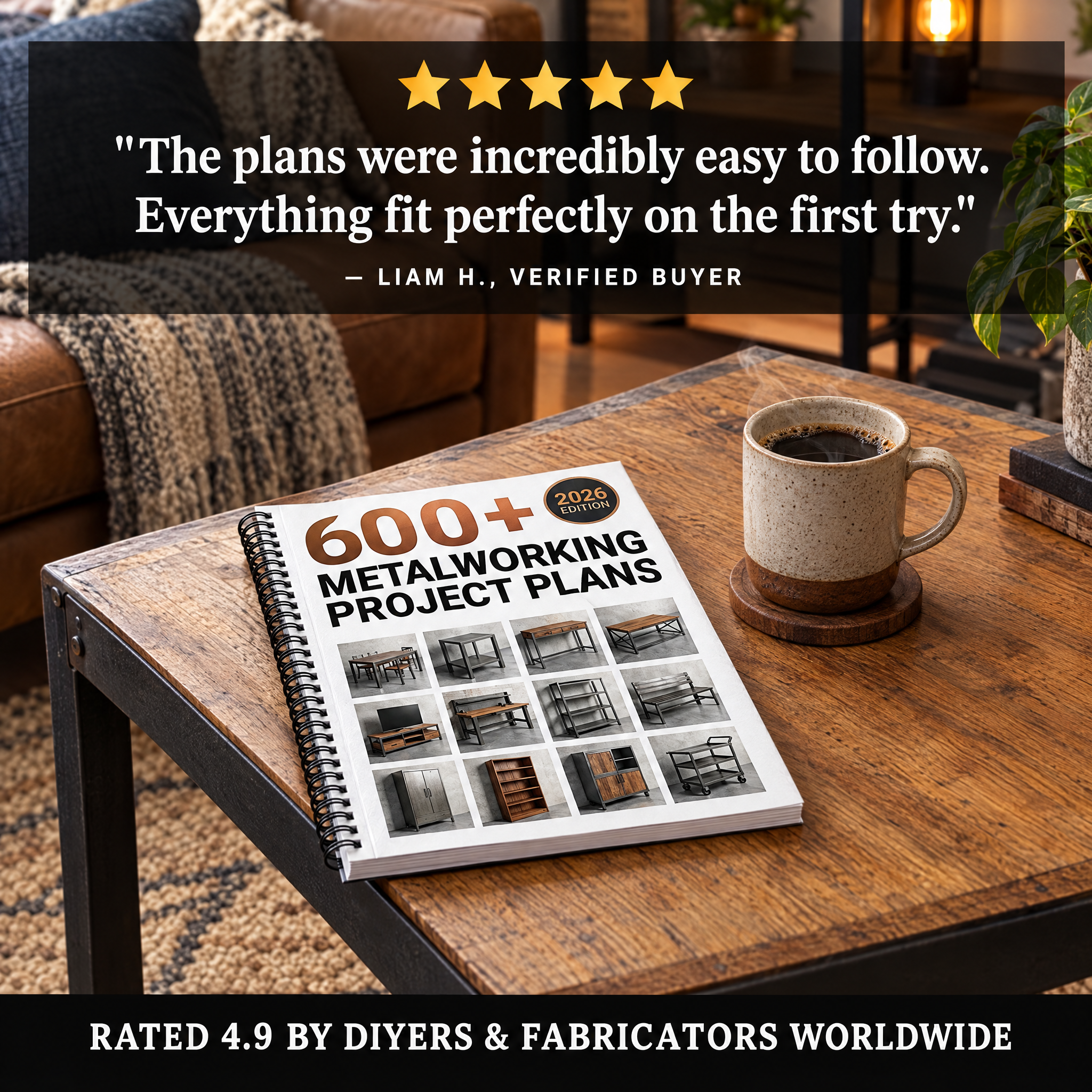 Master Crafts DIY Facebook ad: Stop Buying Furniture. Build It.