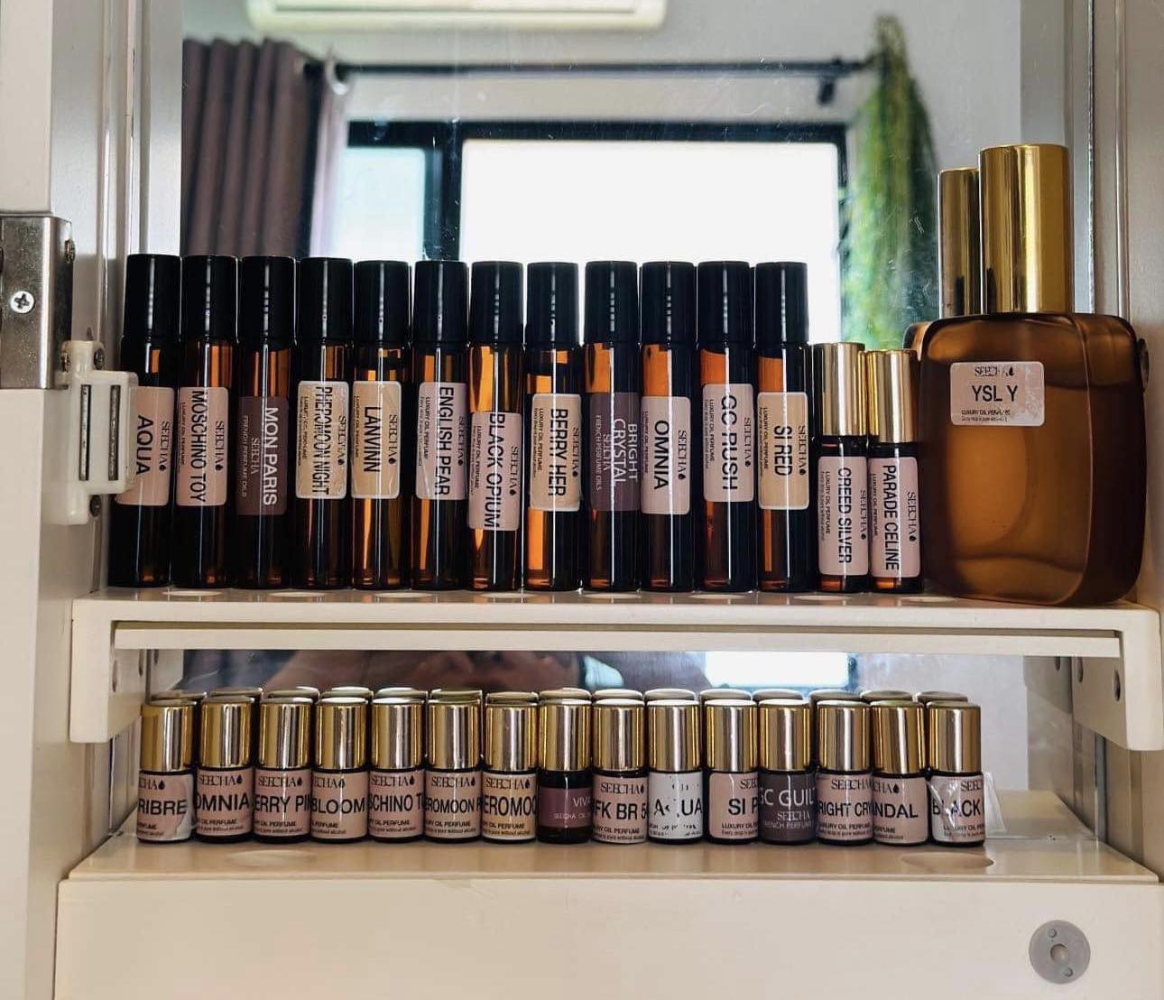 Seecha oil Perfume ออยล์น้ำหอมแท้สีชา กลิ่นแพงที่คนเดินผ่านเหลียวคอแทบเคล็ด Facebook ad