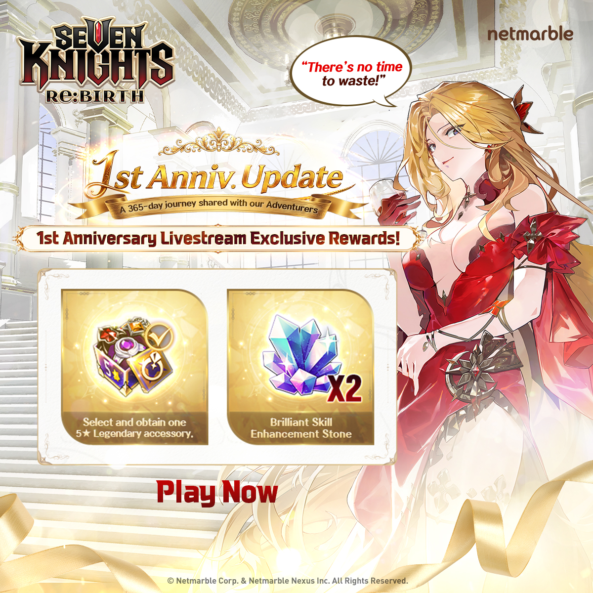 Seven Knights Facebook ad
