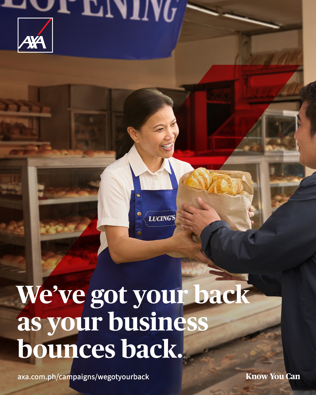 AXA Philippines Facebook ad