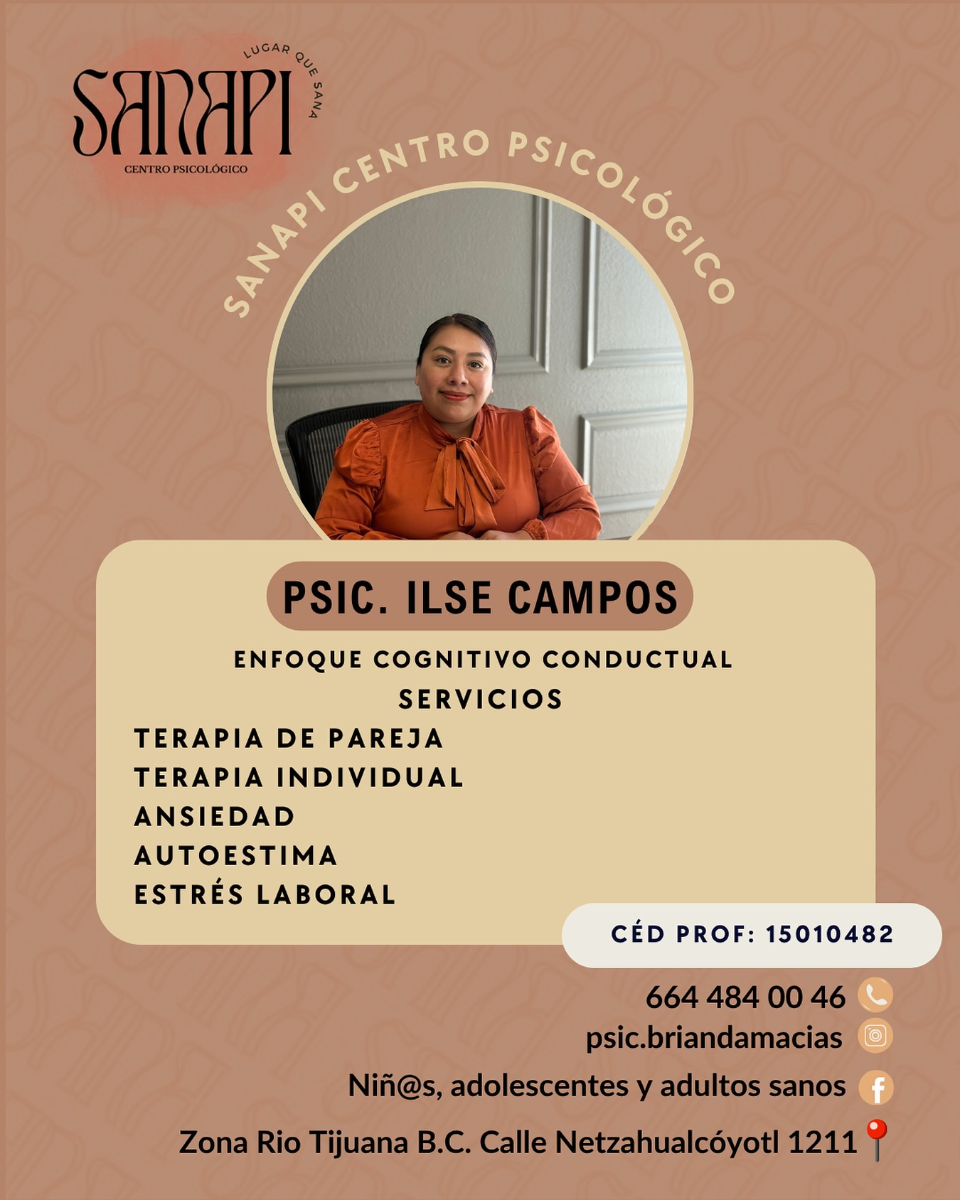 Sanapi Centro Psicológico Facebook ad: ¡Damos la bienvenida a una nueva integrante en…