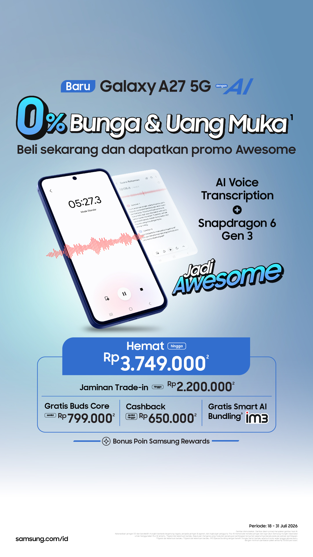 Samsung Facebook ad