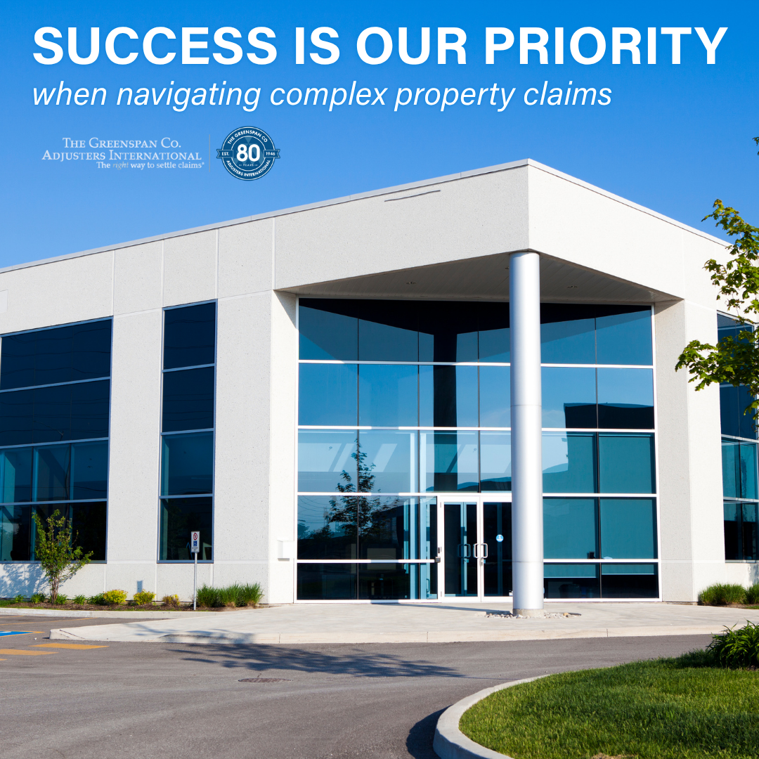 The Greenspan Co. Adjusters International Facebook ad: Public Adjusters for Commercial Insurance Claims | The…