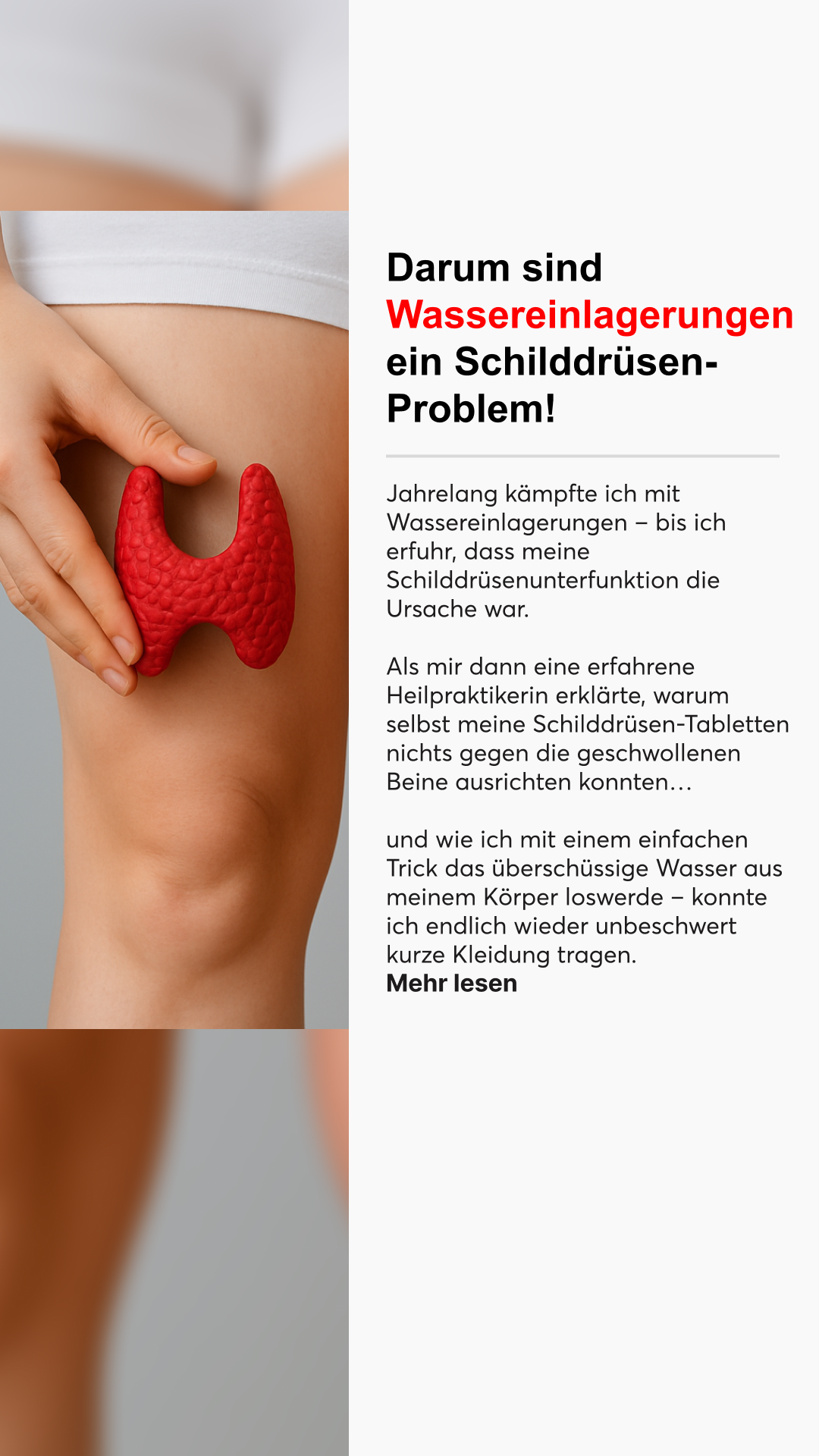 Mission Schilddrüse Facebook ad