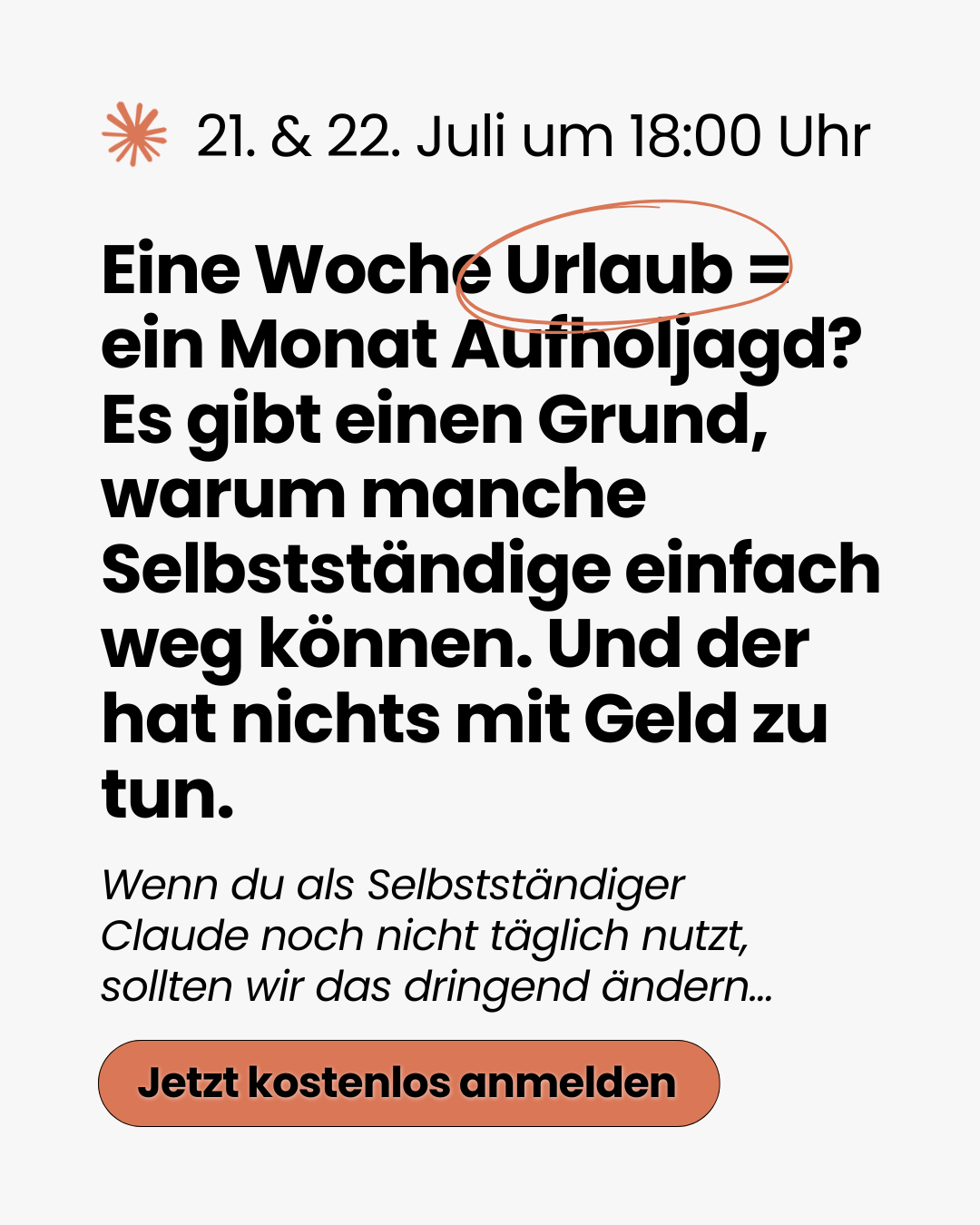 Maximilian Saal Facebook ad