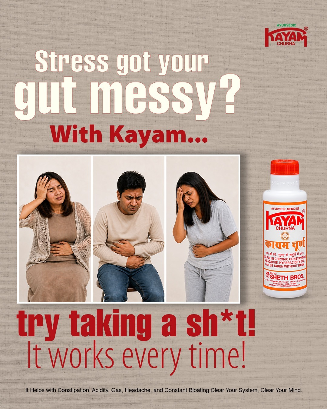 Kayam Churna Facebook ad