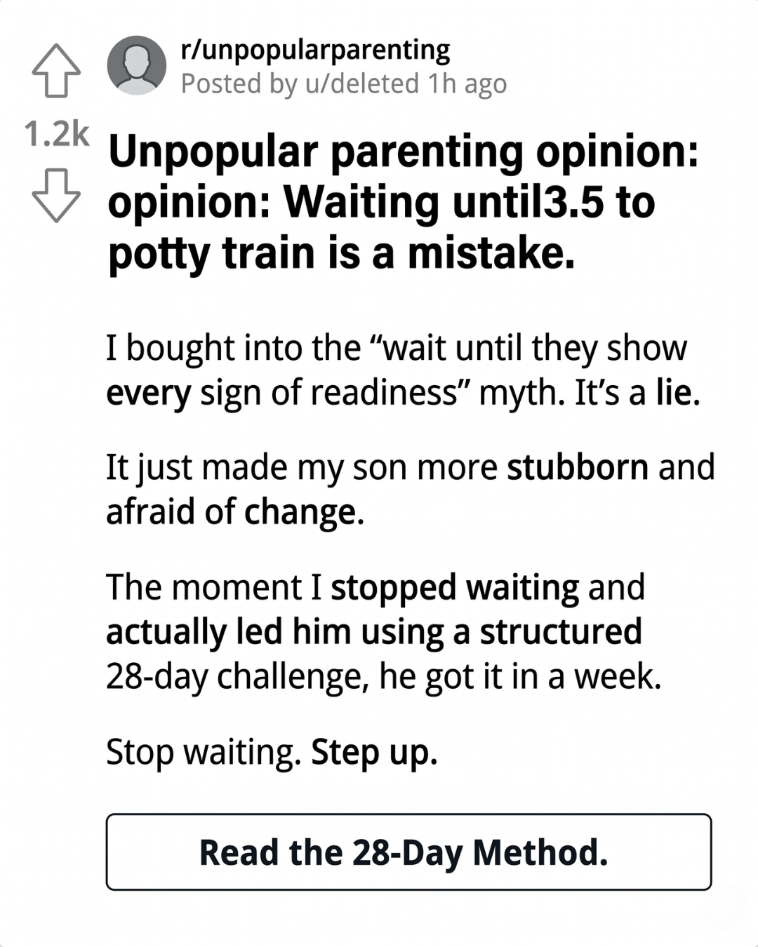 Parenting Leader Facebook ad
