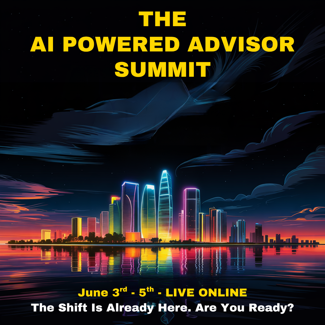 The Anywhere Advisor Facebook ad: More Clients. Less Chasing.