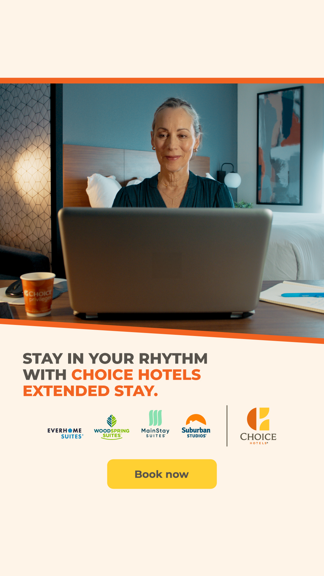 Choice Hotels Facebook ad