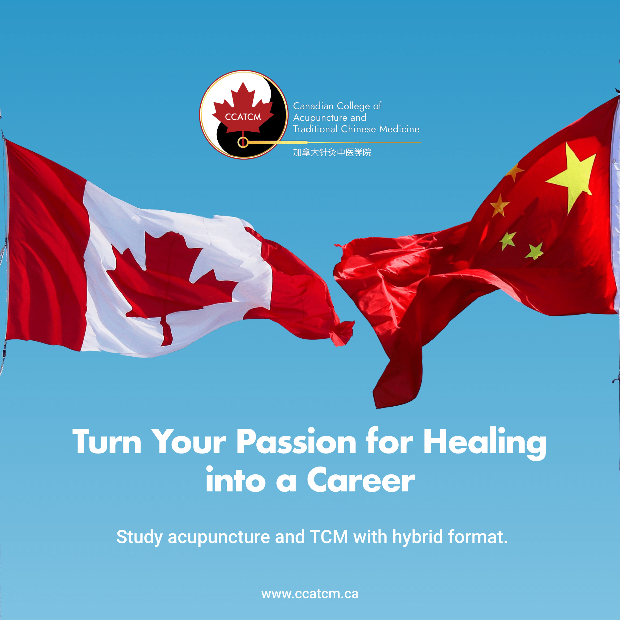 Canadian College of Acupuncture and Traditional Chinese Medicine Facebook ad