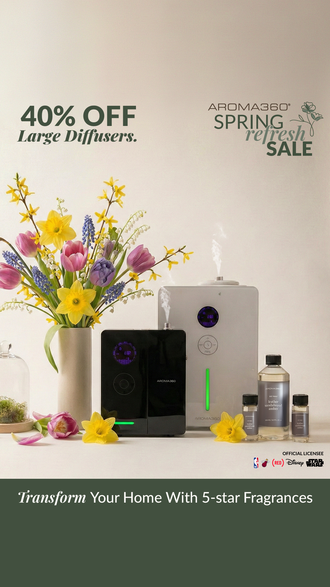 Aroma360 Facebook ad
