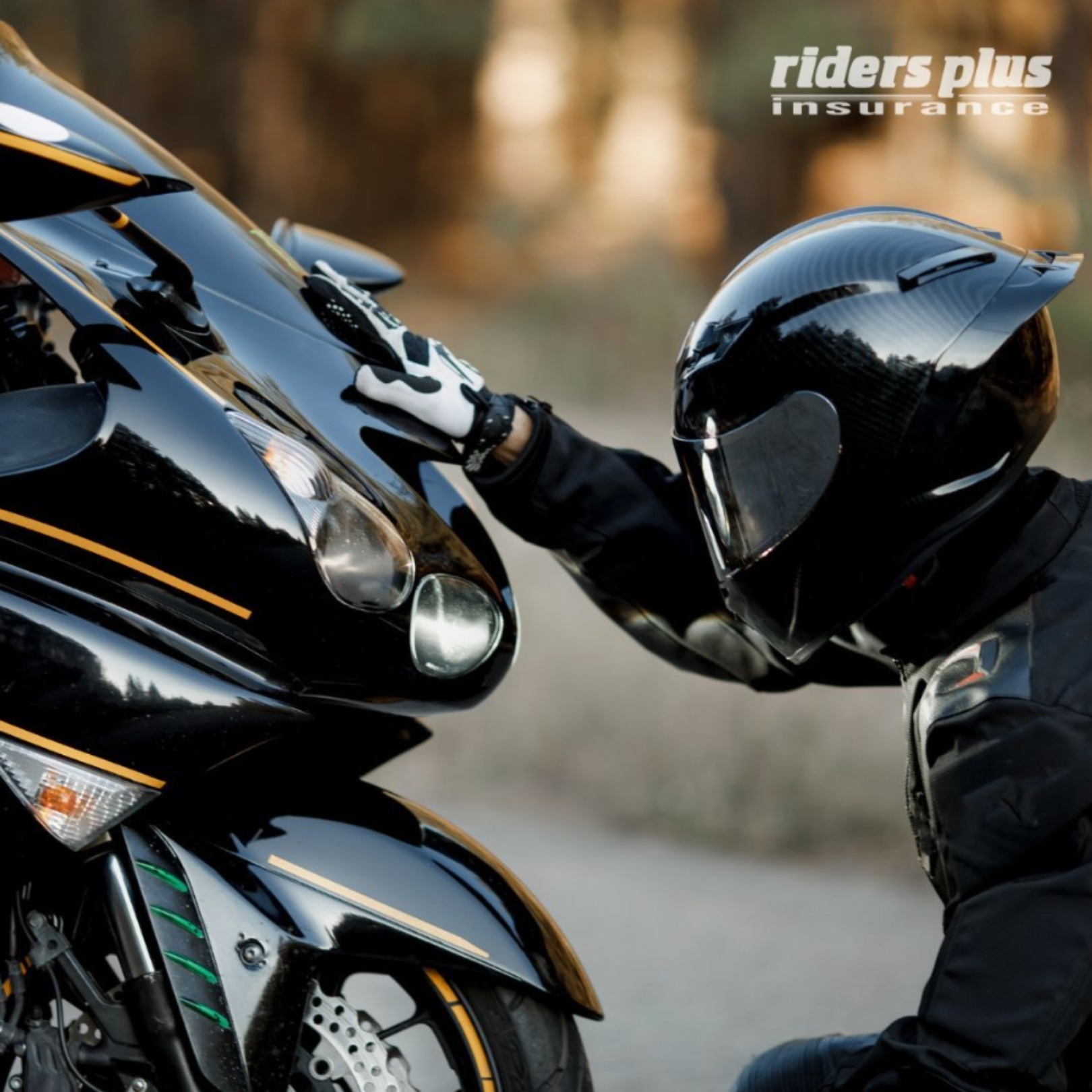 Riders Plus Insurance Facebook ad