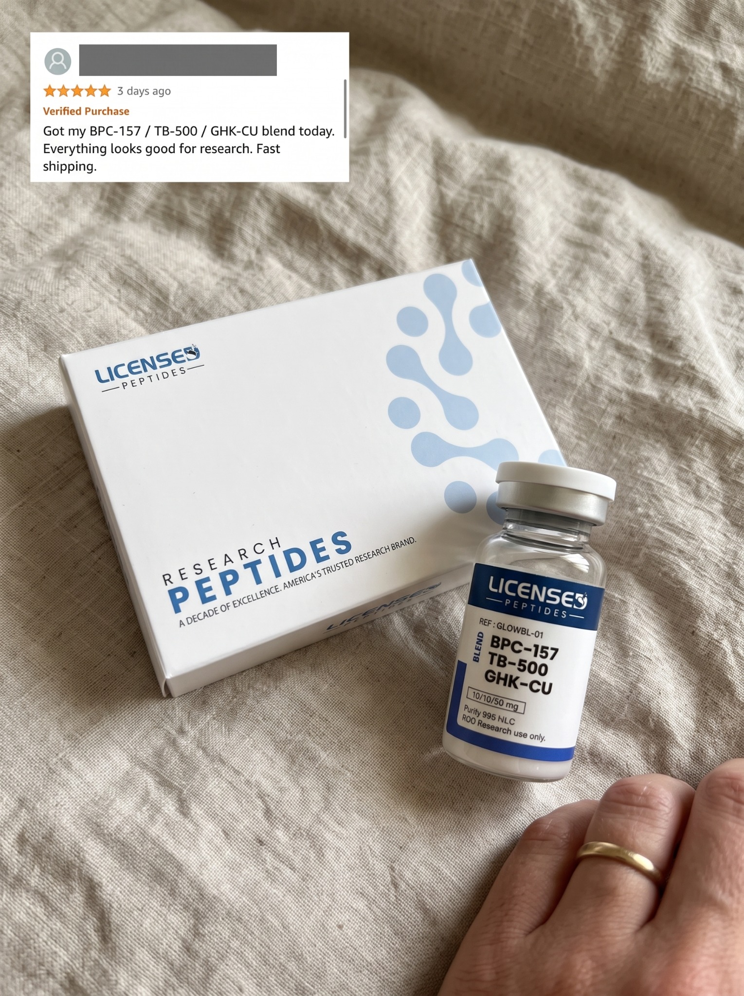 Licensed Research Peptides Facebook ad: 2 For 1 Sale Now Active For A Limited Time Only!