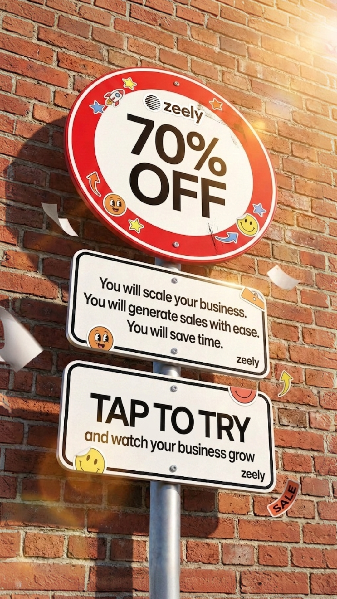 Zeely: Grow Sales with AI Facebook ad
