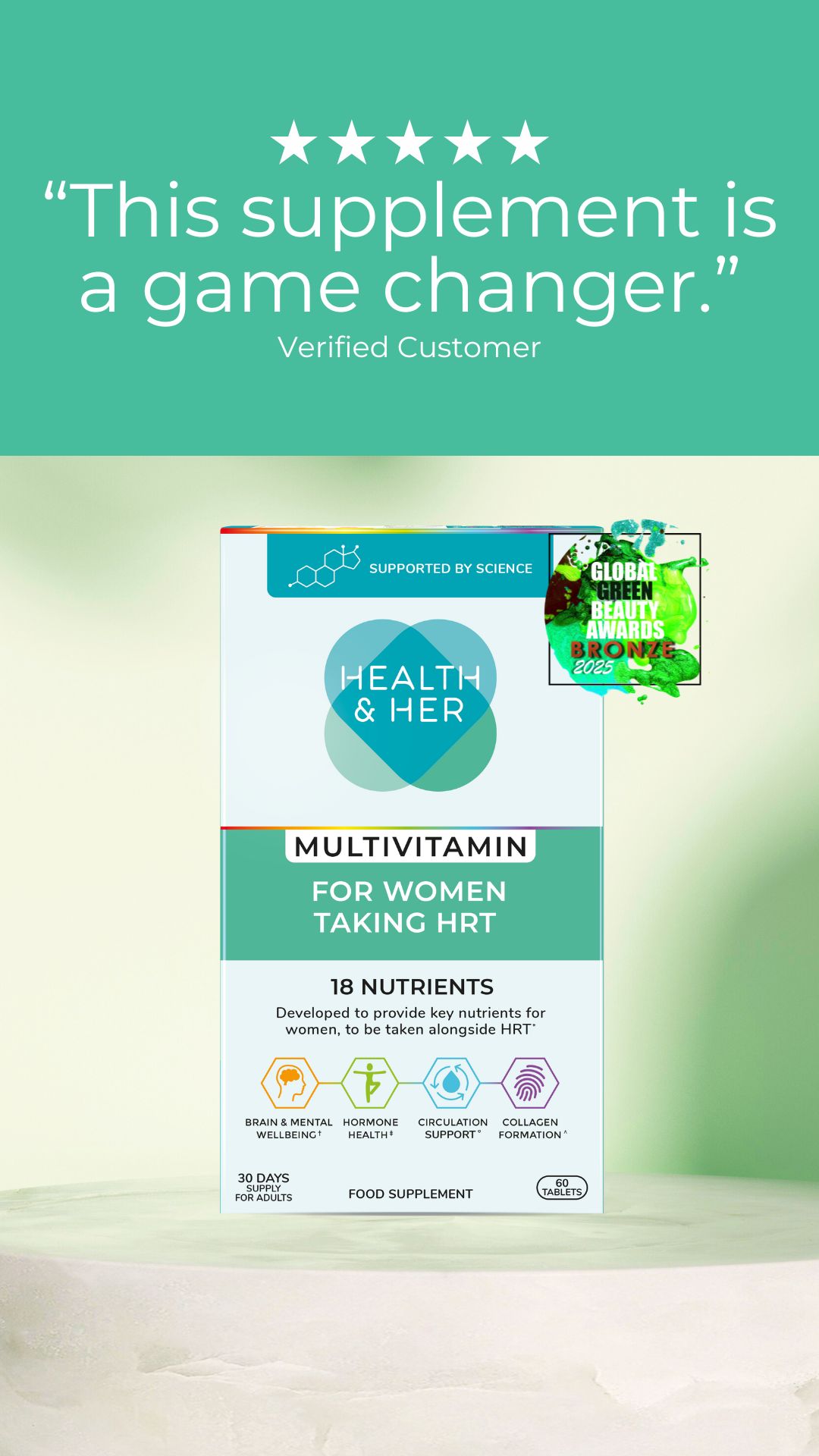 Health & Her Facebook ad