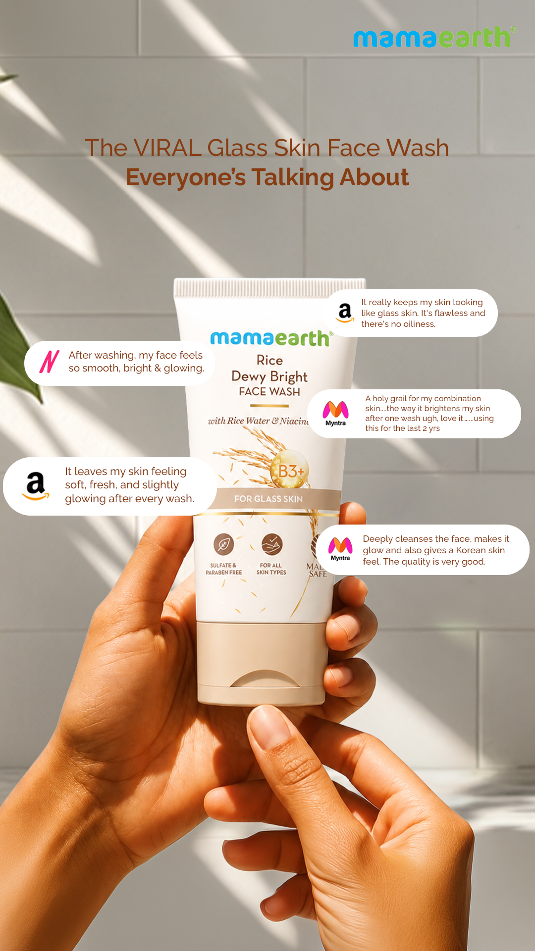 Mamaearth Facebook ad