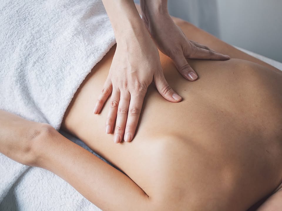 Flying Turtle Acupuncture Facebook ad: Massage offers physical benefits like pain relief, improved…