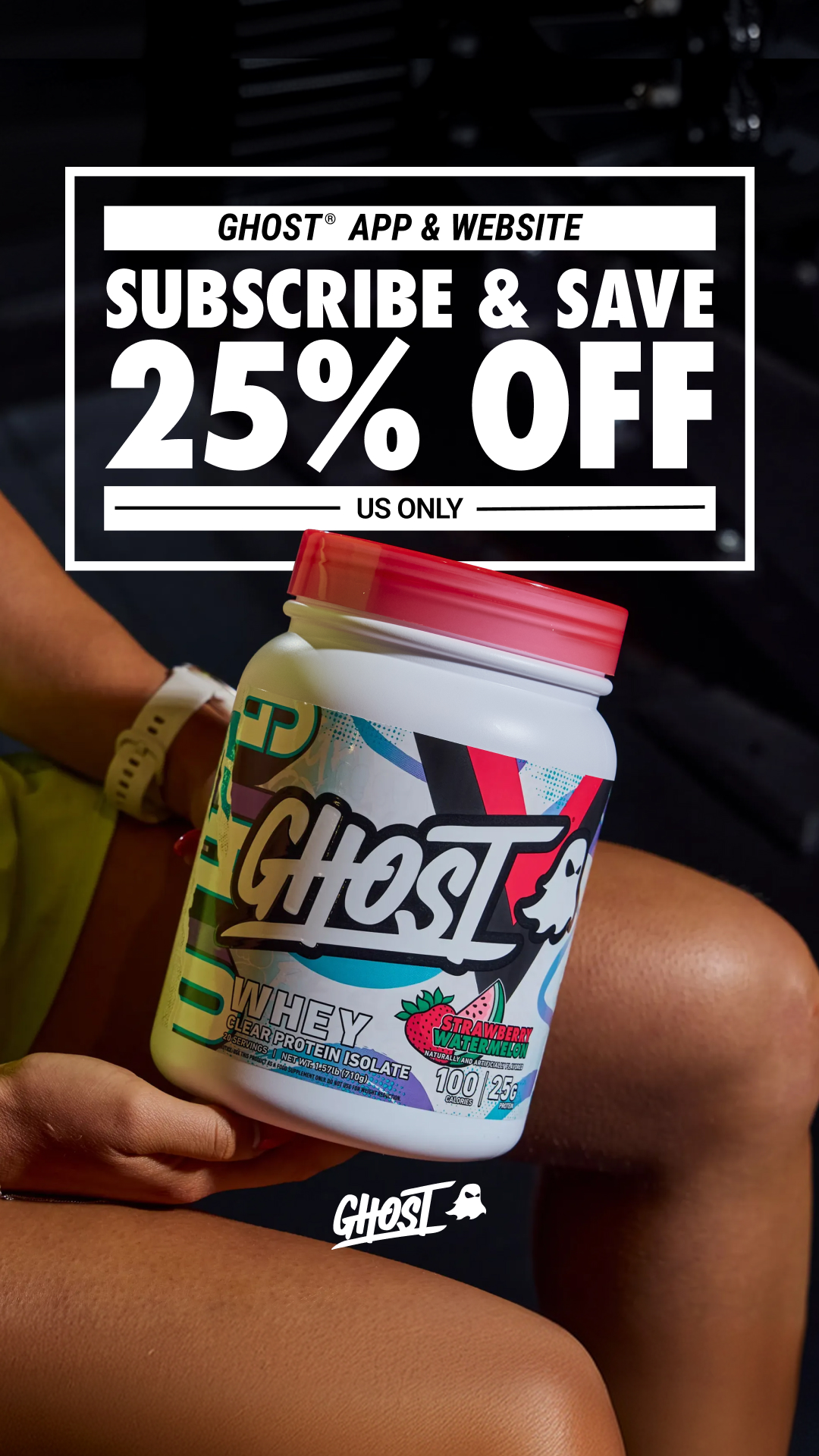 GHOST Facebook ad