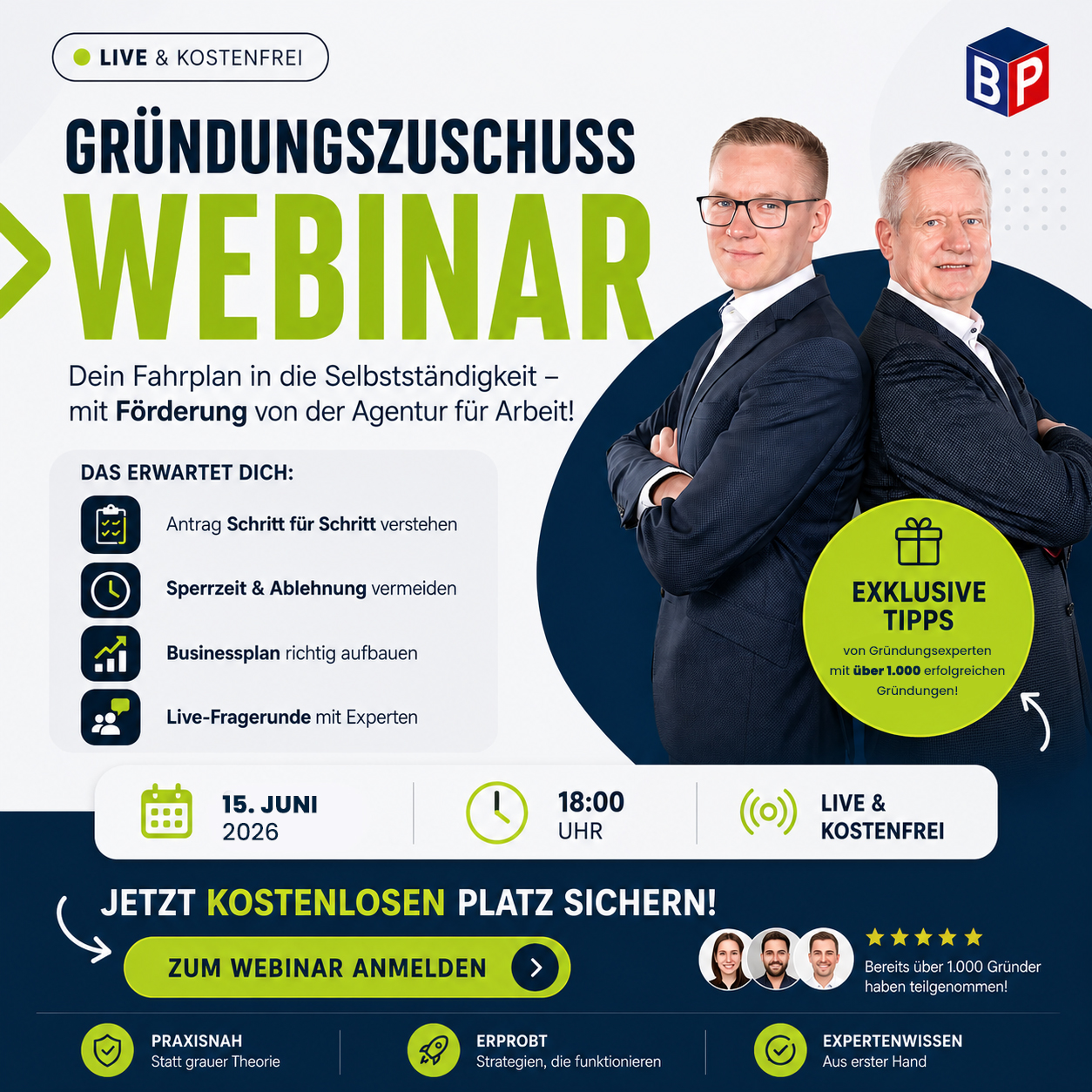 Die Gründungsexperten Facebook ad from Jun 2, 2026