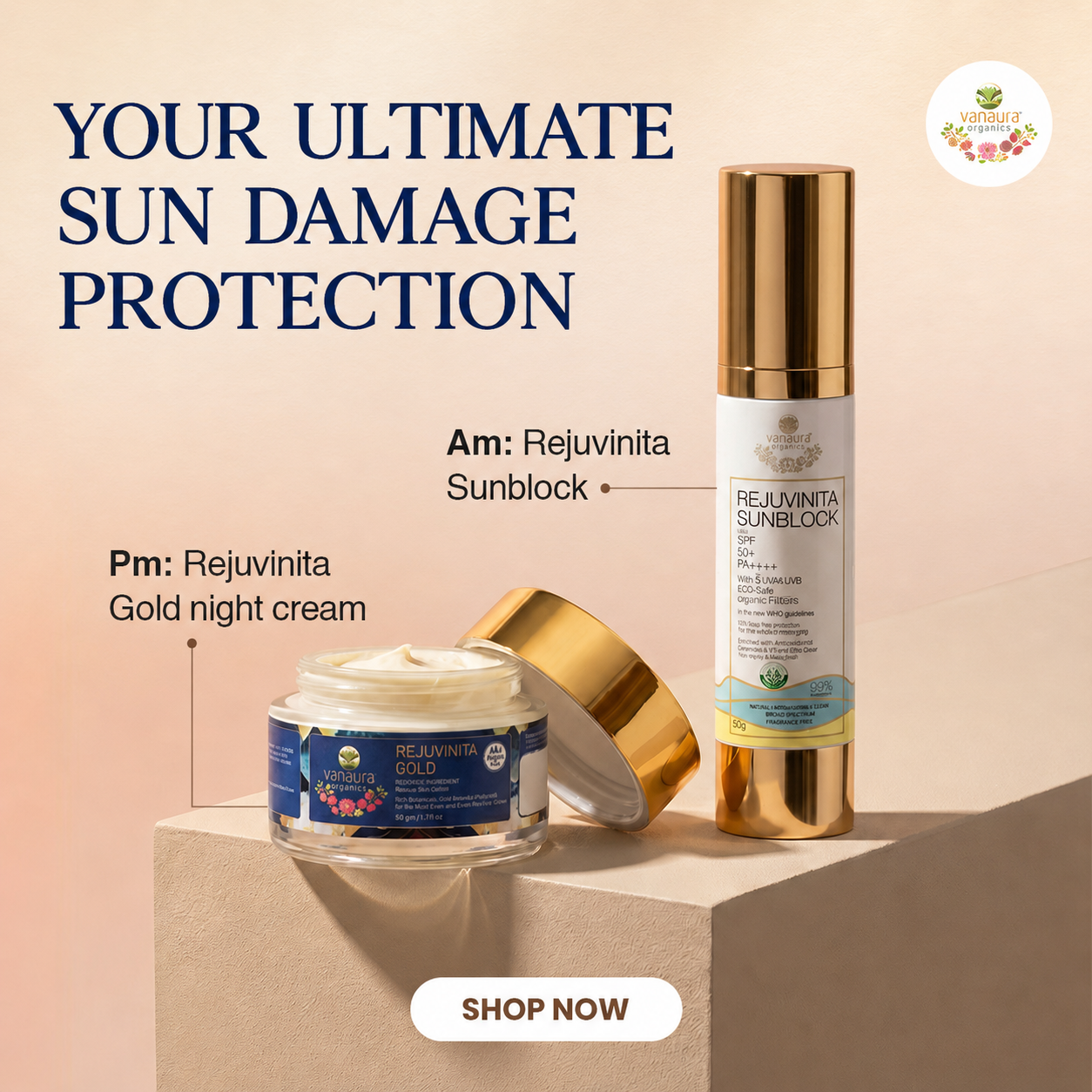Vanaura Organics - Ayurveda Based Advanced Organic Skin & Haircare Facebook ad