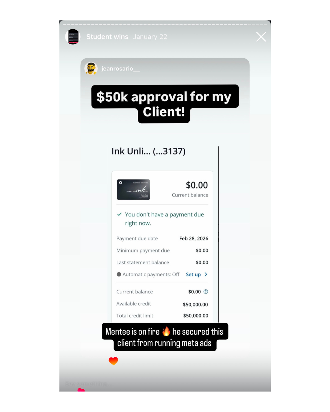 Excelerate Solutions Facebook ad