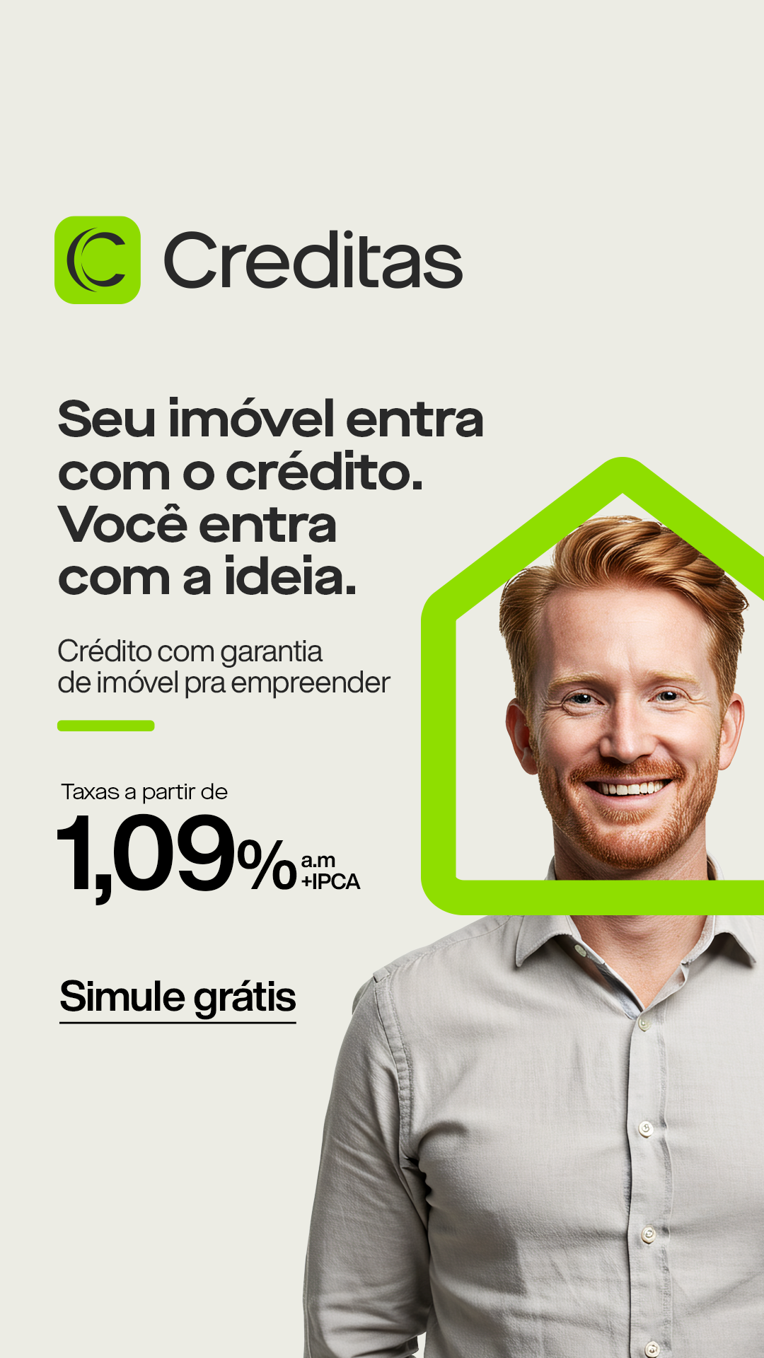 Creditas Facebook ad