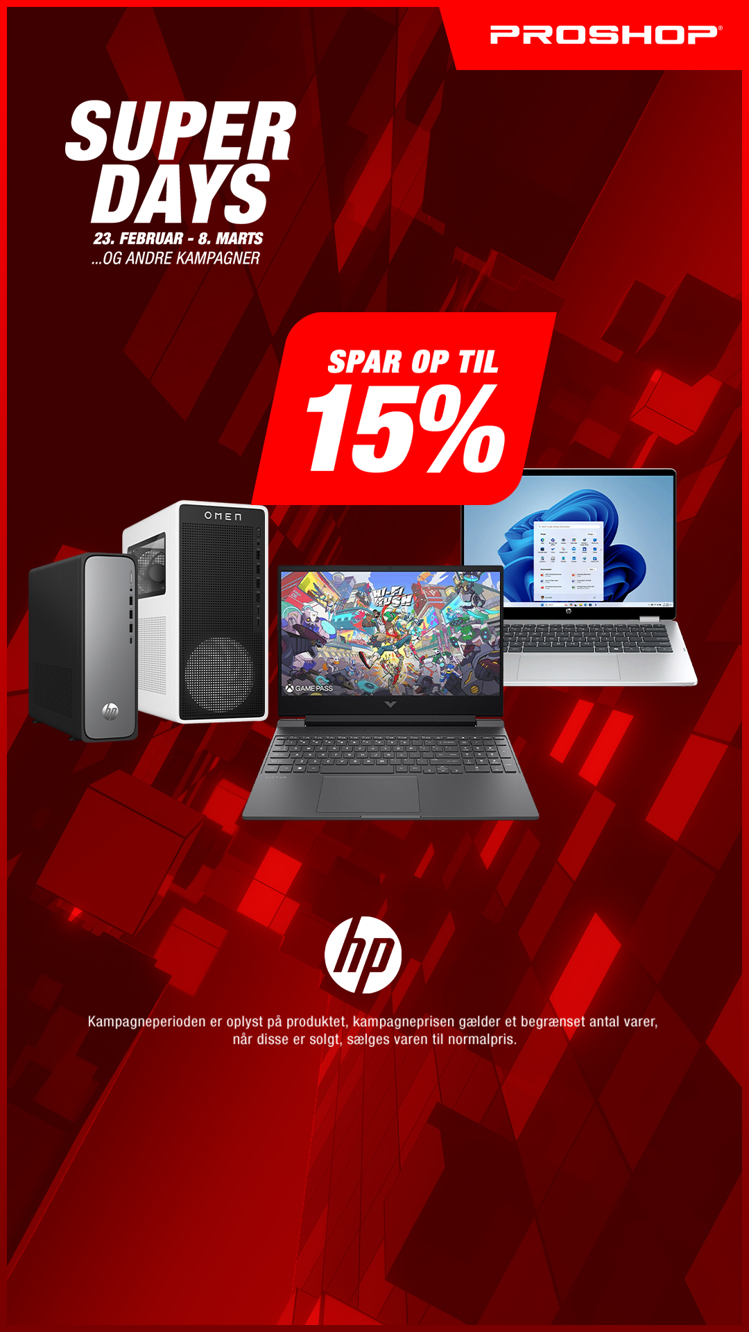 Proshop Facebook ad