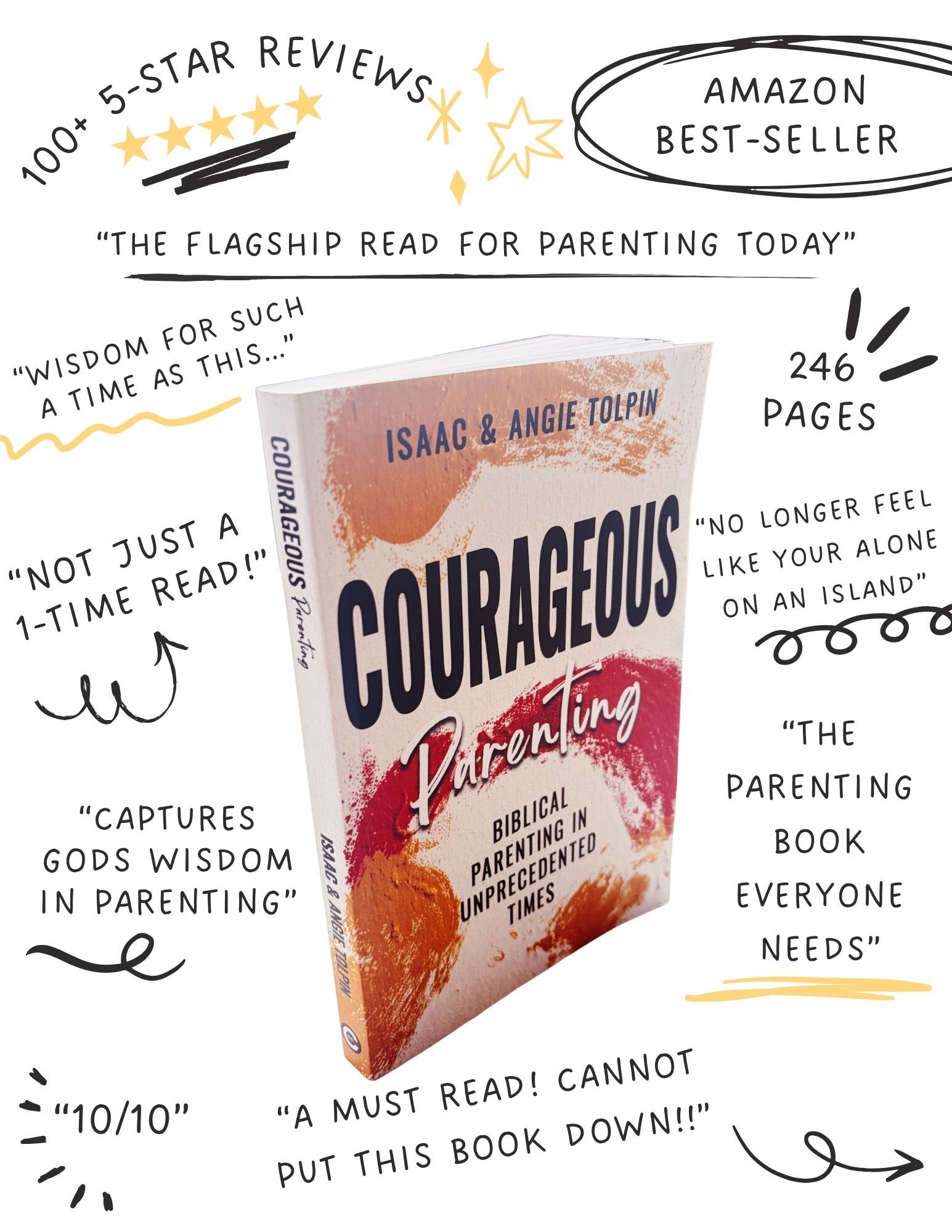 Courageous Parenting Facebook ad: This call to new action for Christian parents…