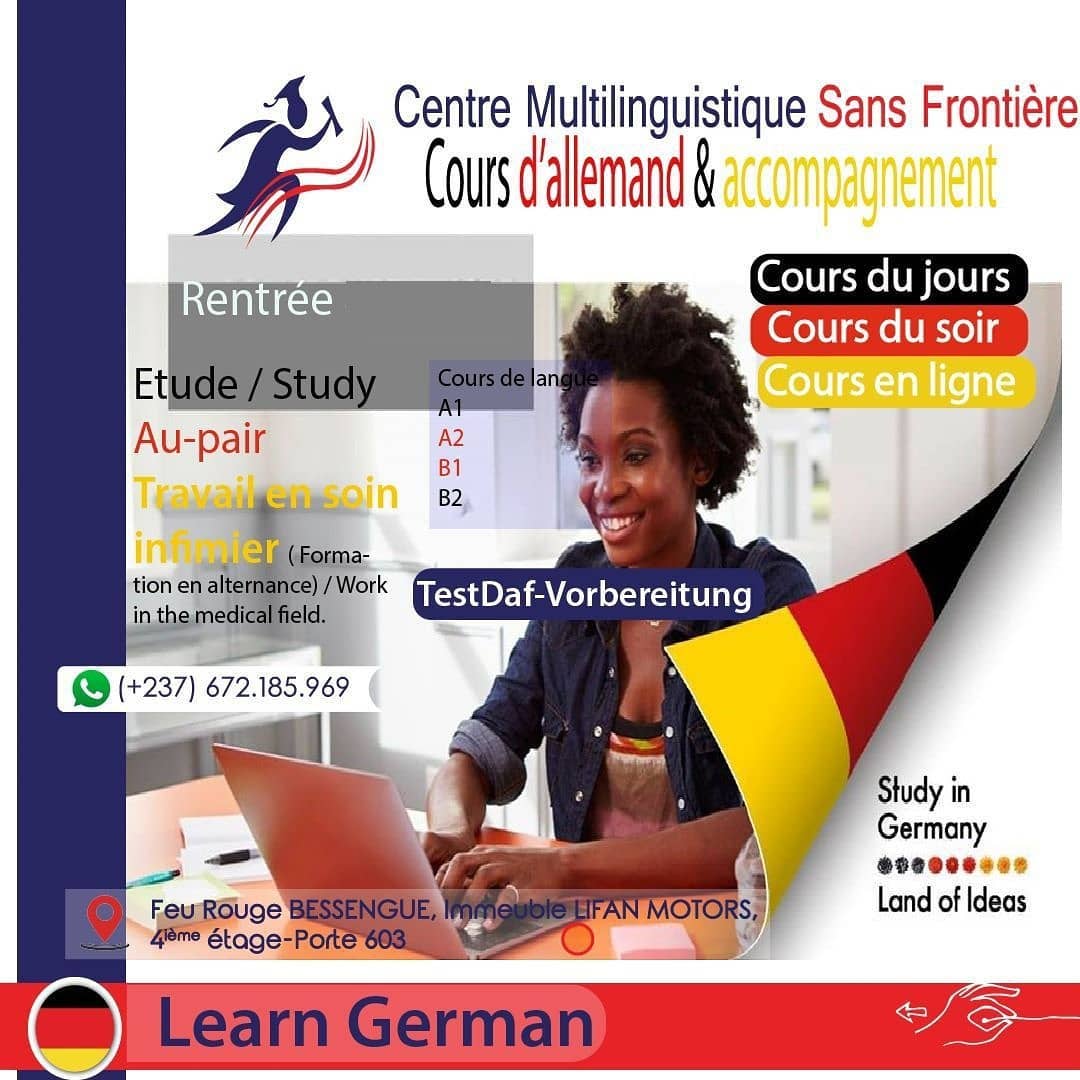 Centre Multilinguistique Sans Frontiere Facebook ad: Chat with us