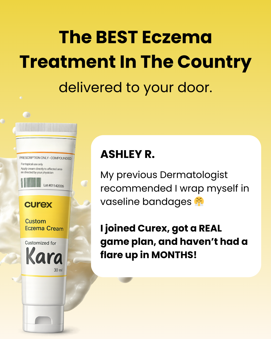 Curex Allergy Facebook ad