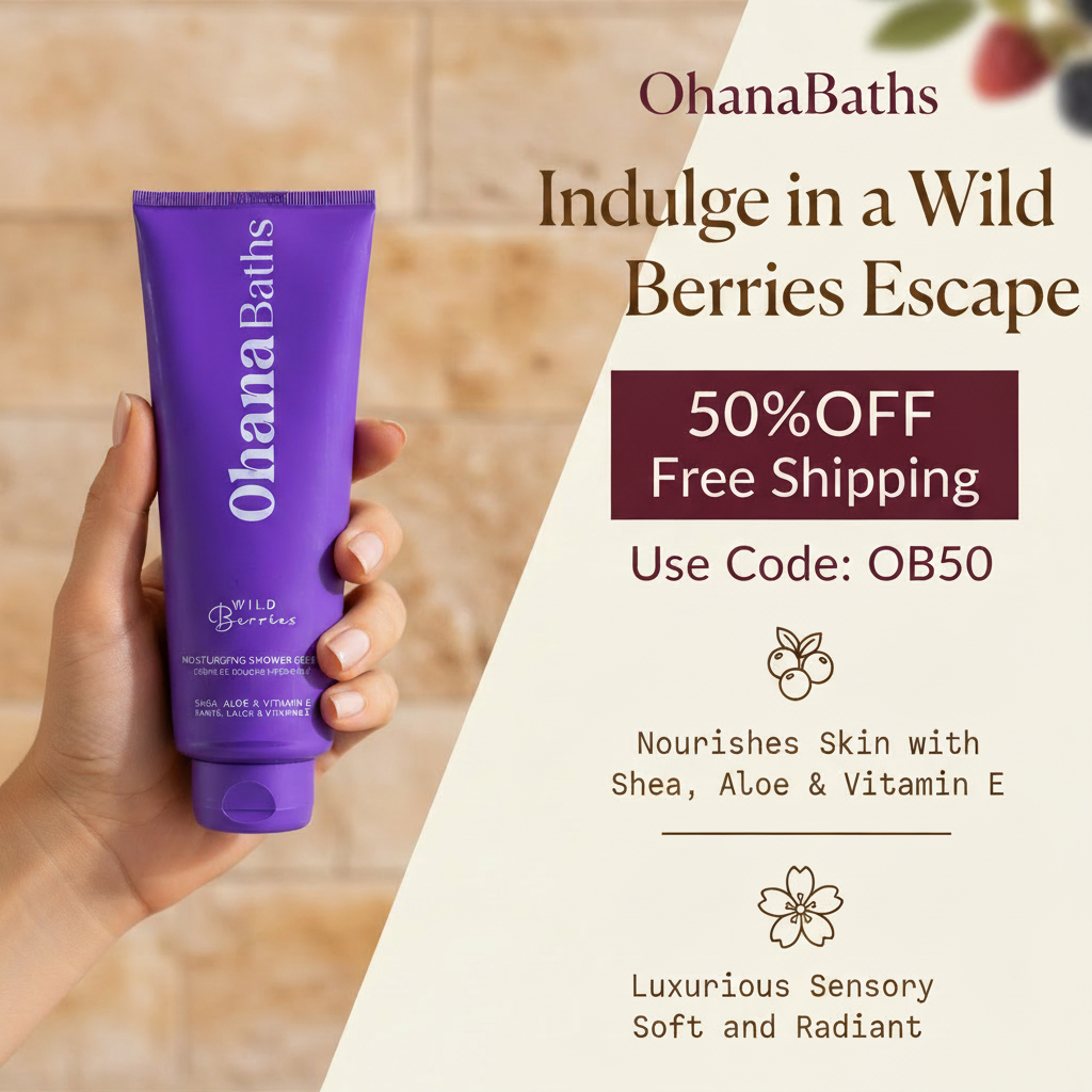 Ohana Baths Facebook ad